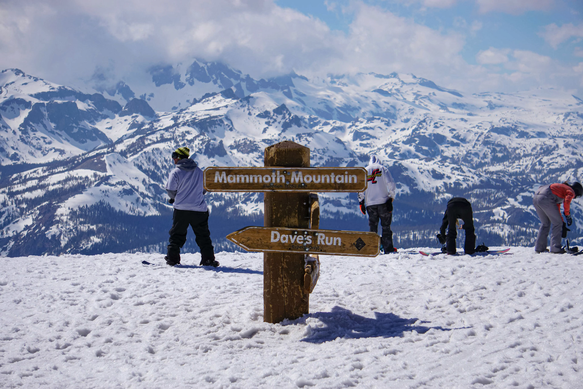 Mammoth Mountain summit