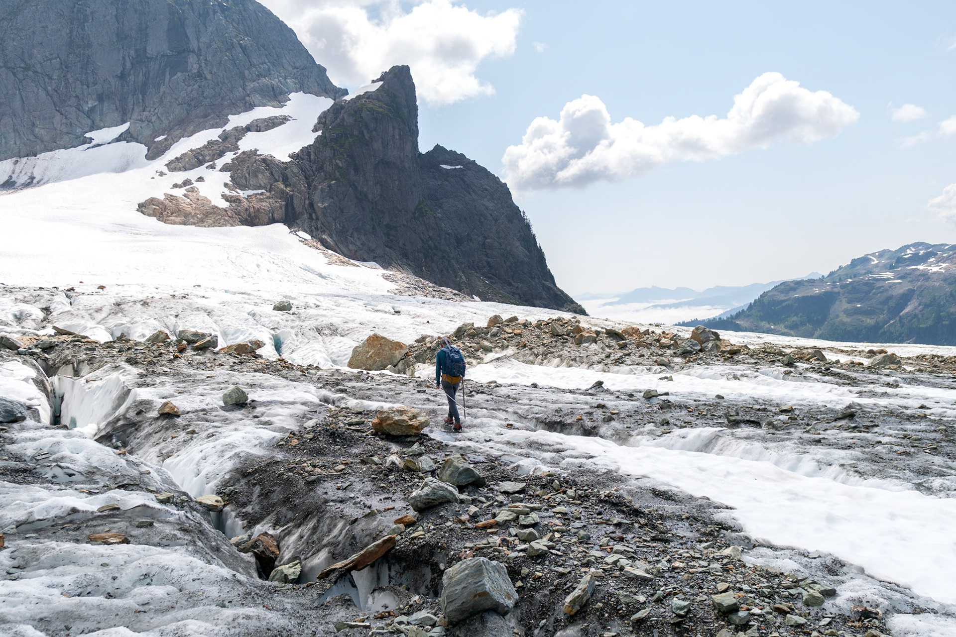 Glacial monitoring on the Lower Curtis Glacier