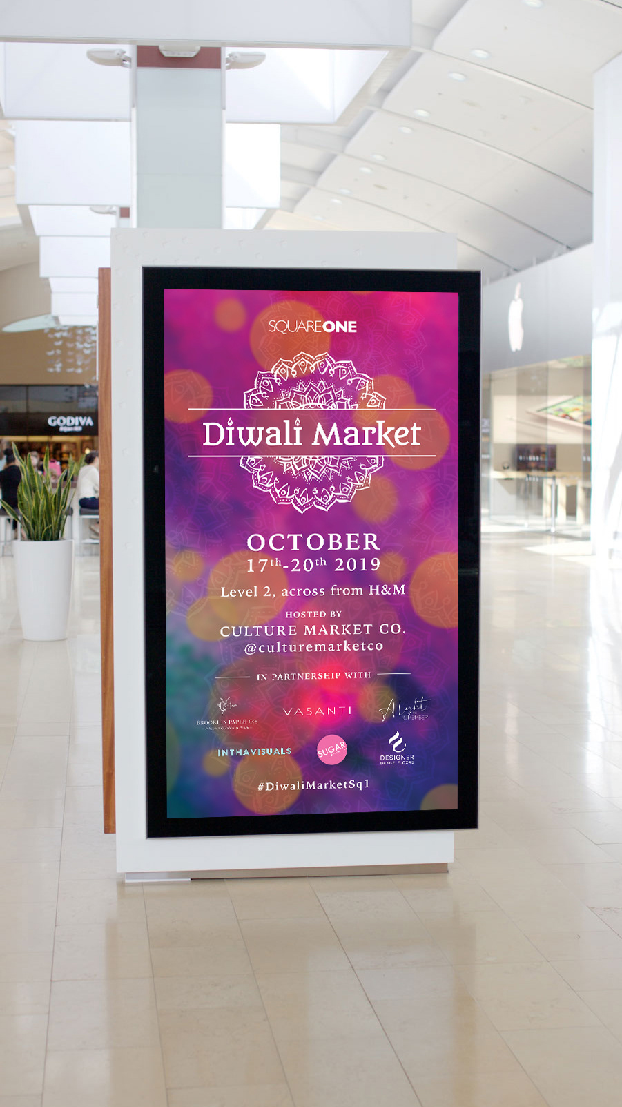 Square One mall digital directory