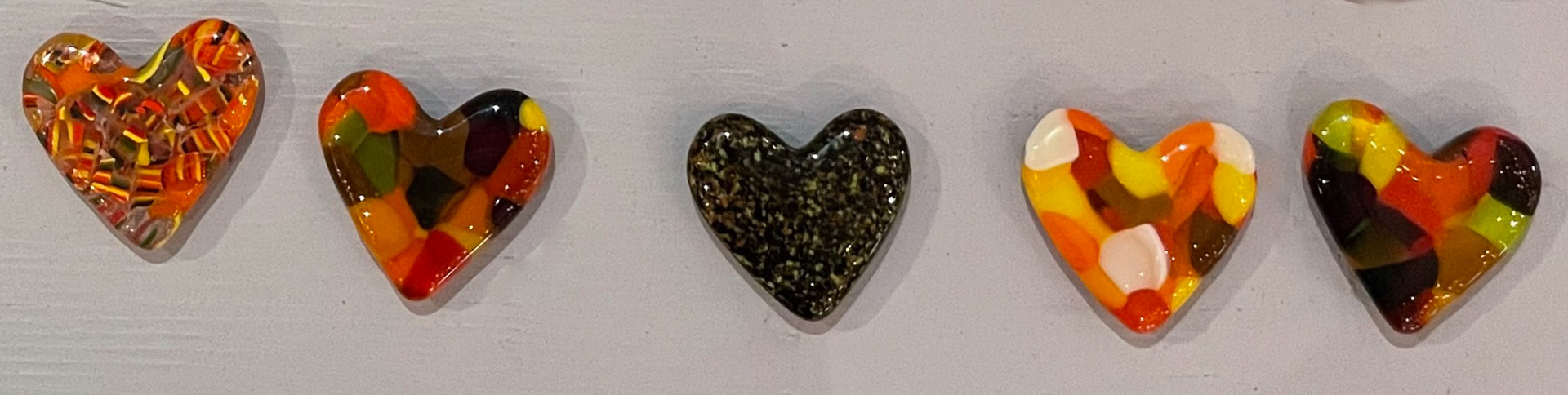 Solid Fall Hearts