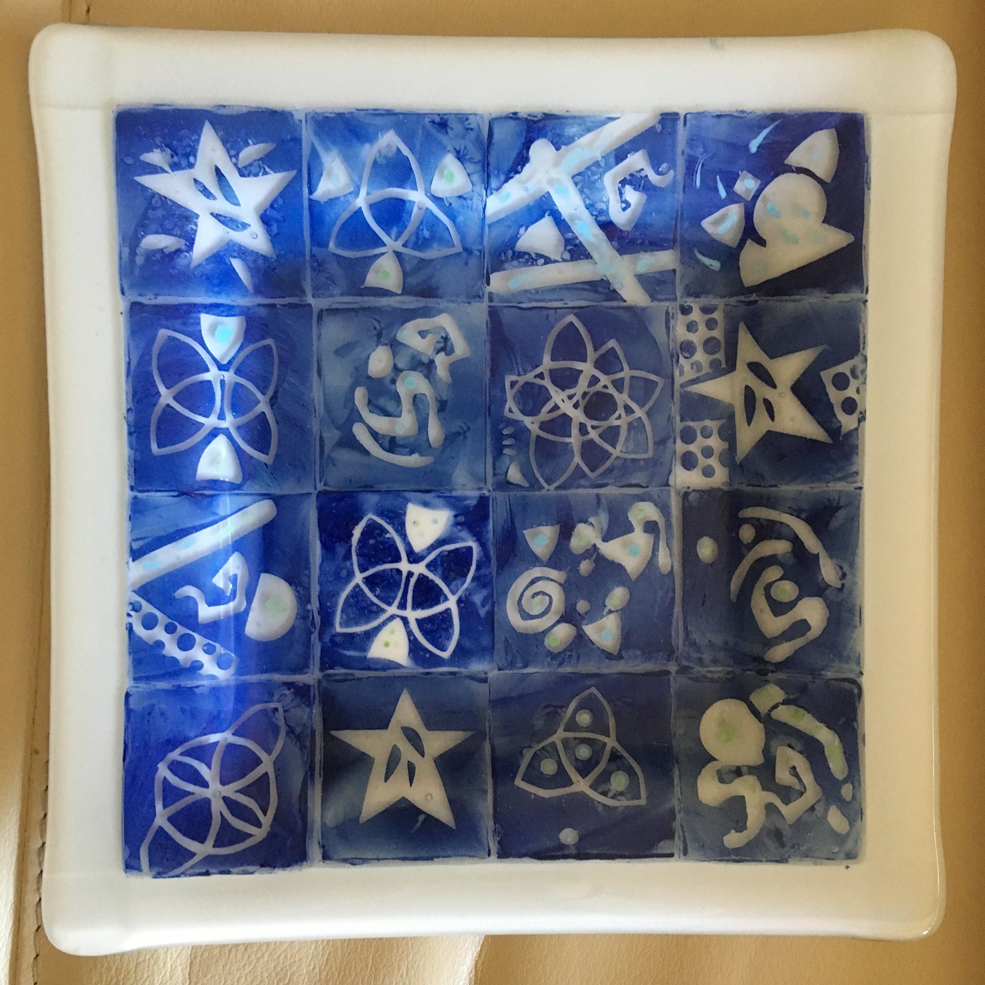 Quilt - Painted Glass (Private Collection)