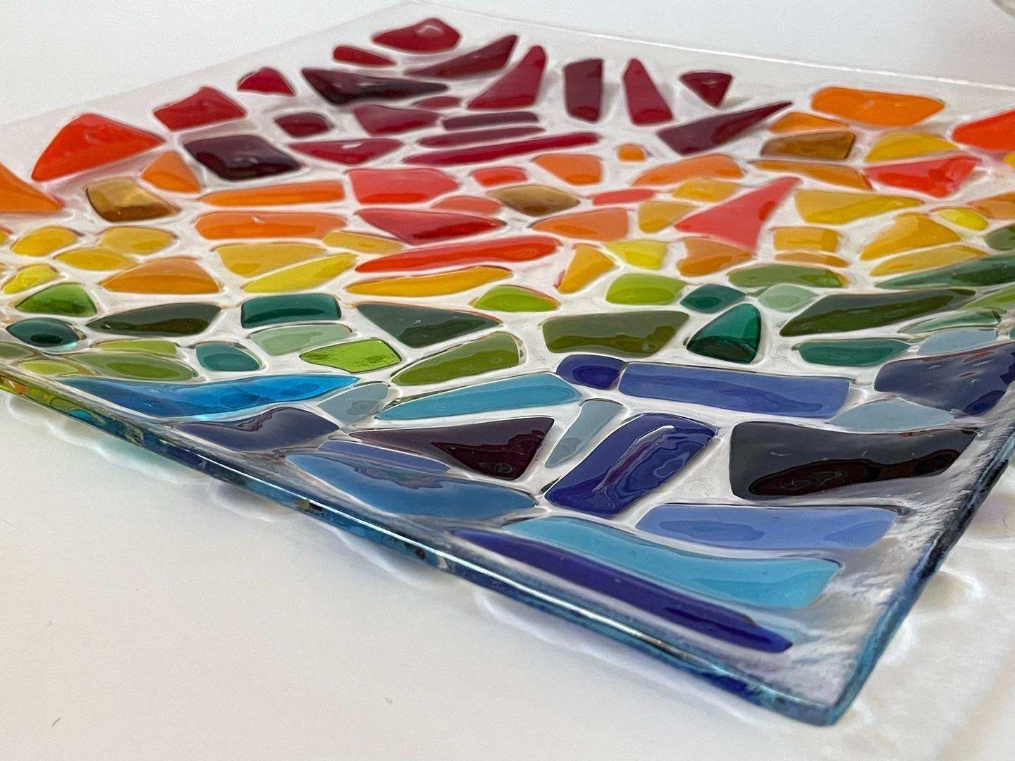 Rainbow Platter for Non-profit Raffle