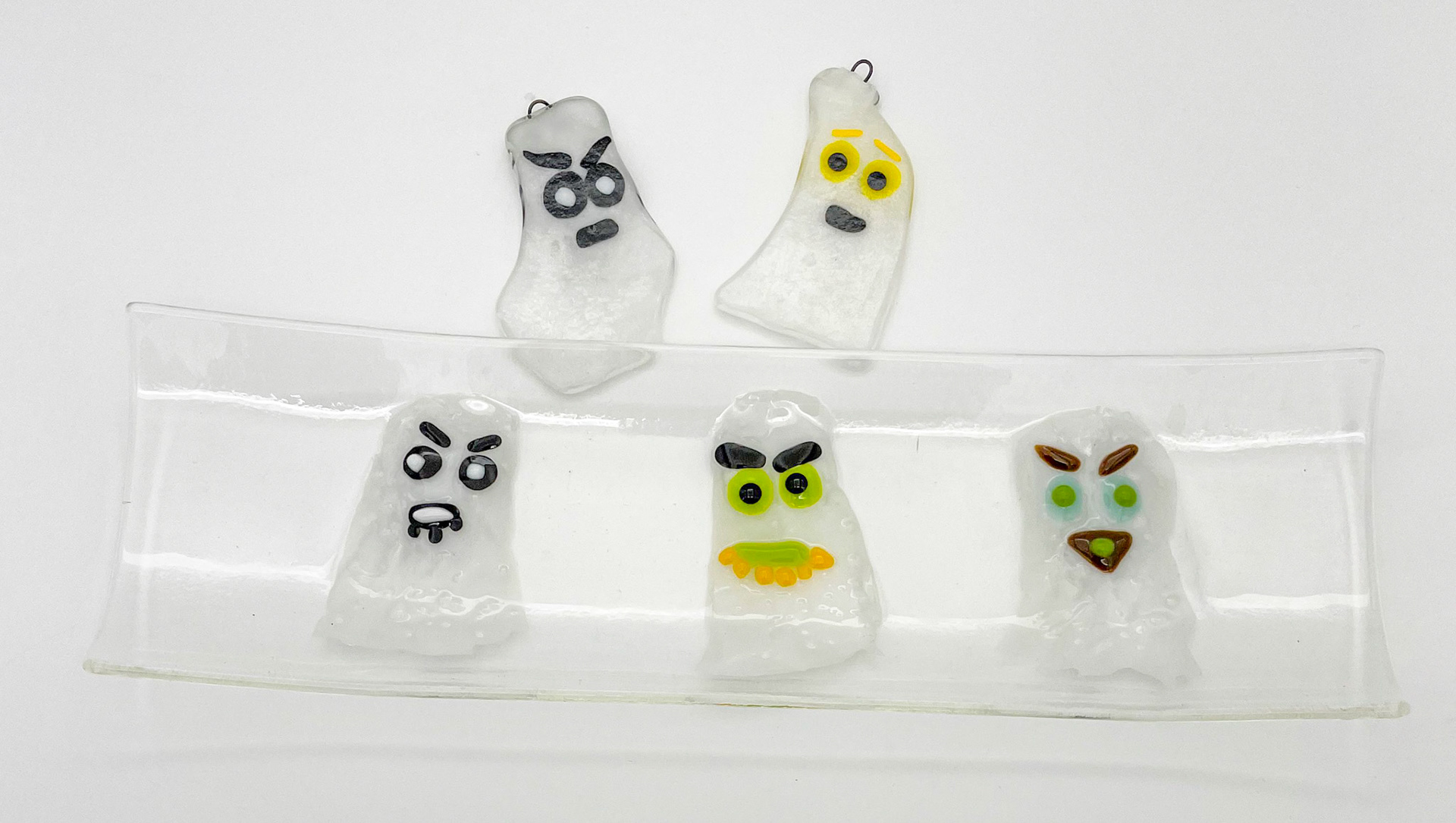 Ghost Ornaments and 12x4" channel plate