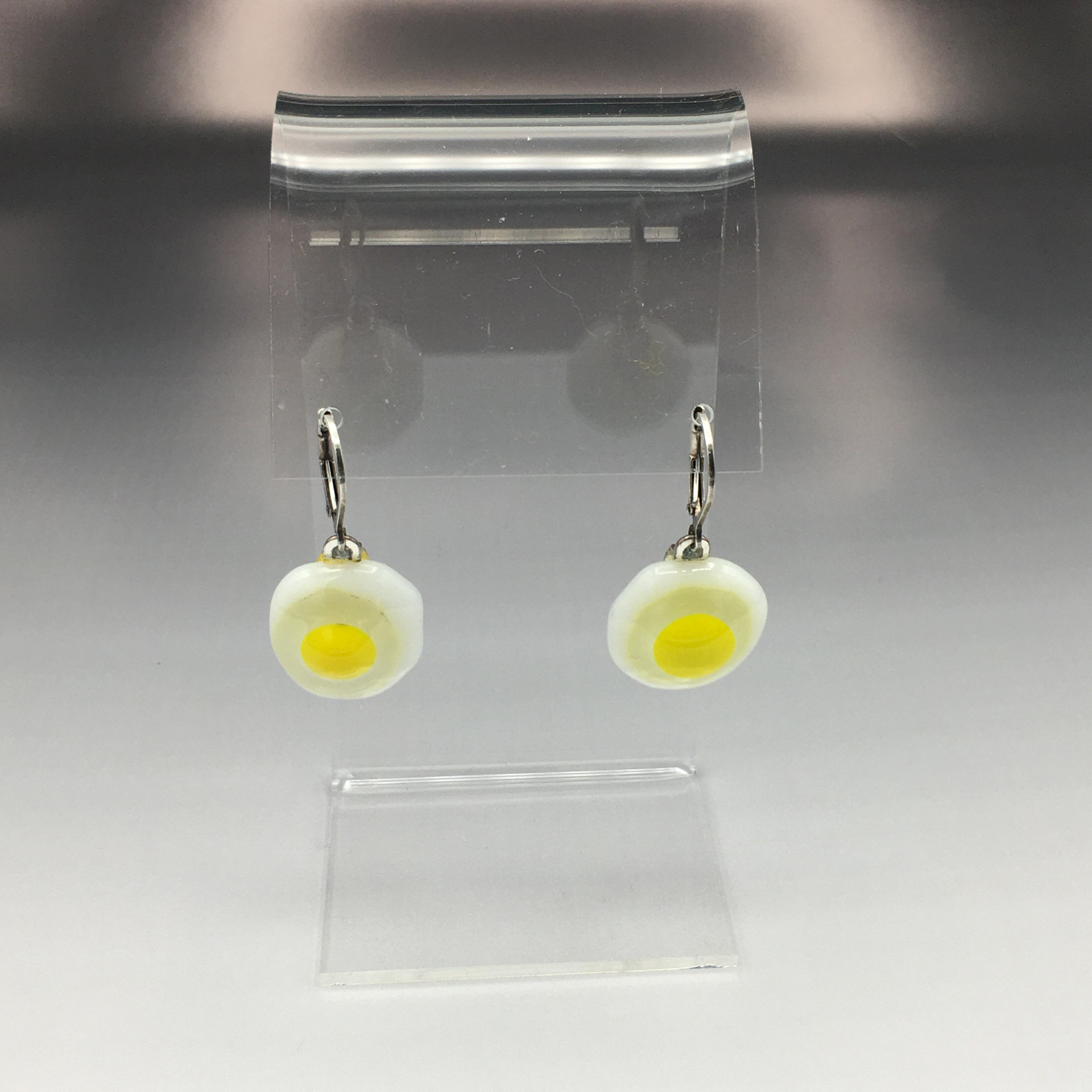 Fried Egg Earrings