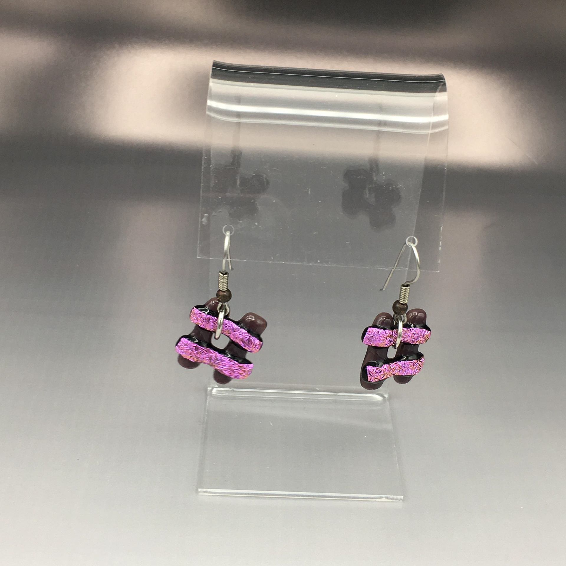 Dichro Weave Earrings