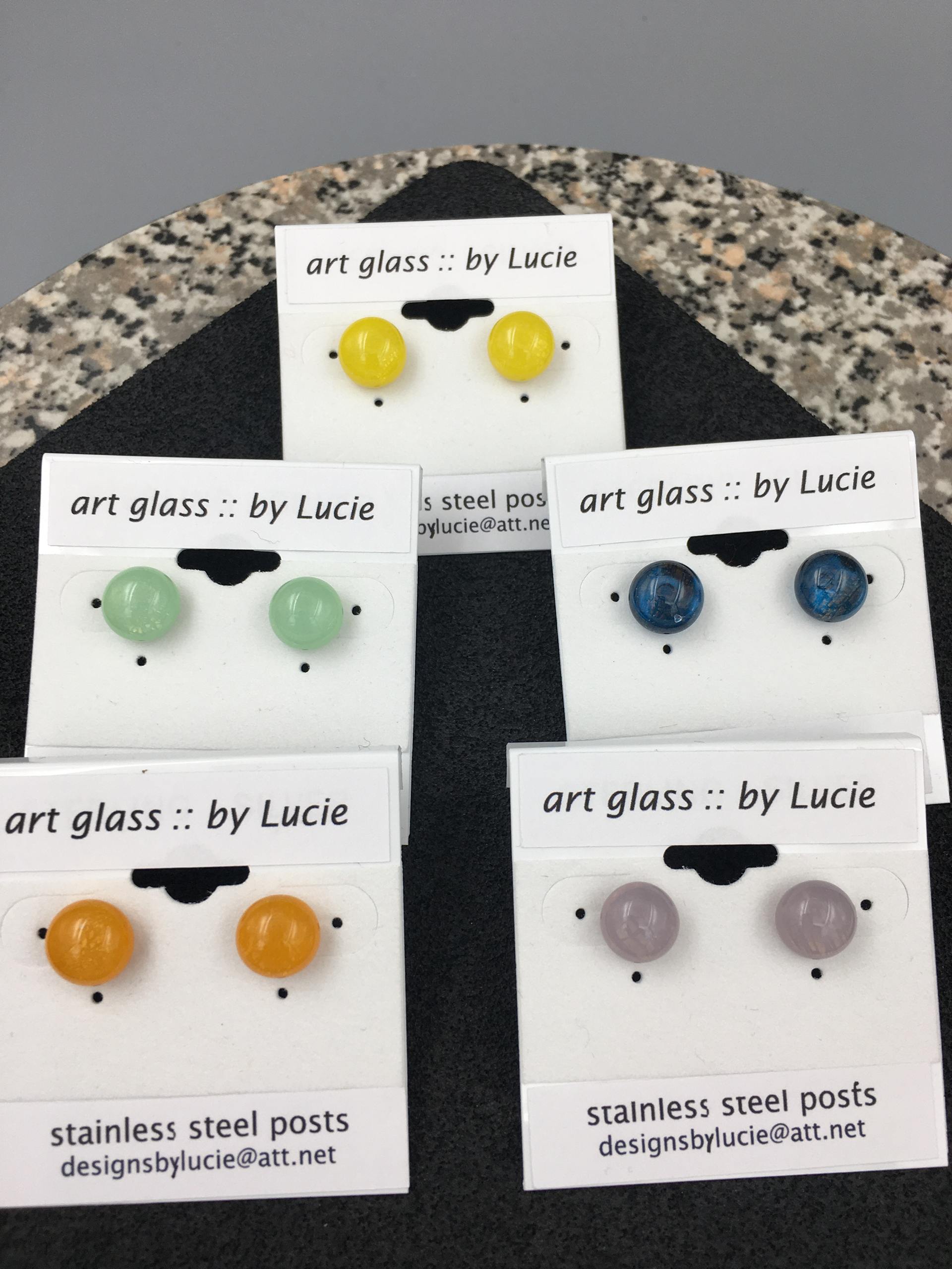 Cabachon Earrings