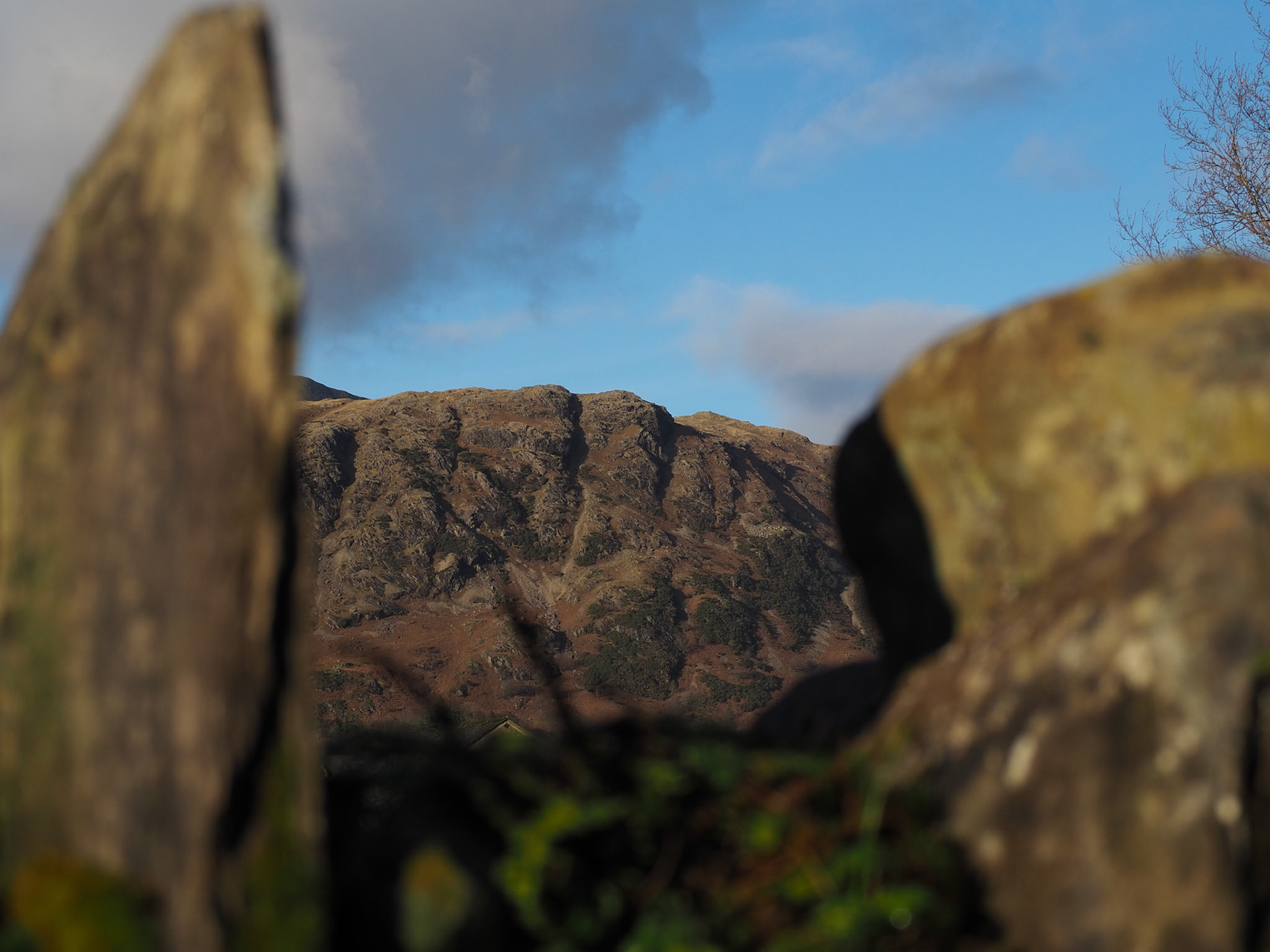 Through the Dry Stone Wall