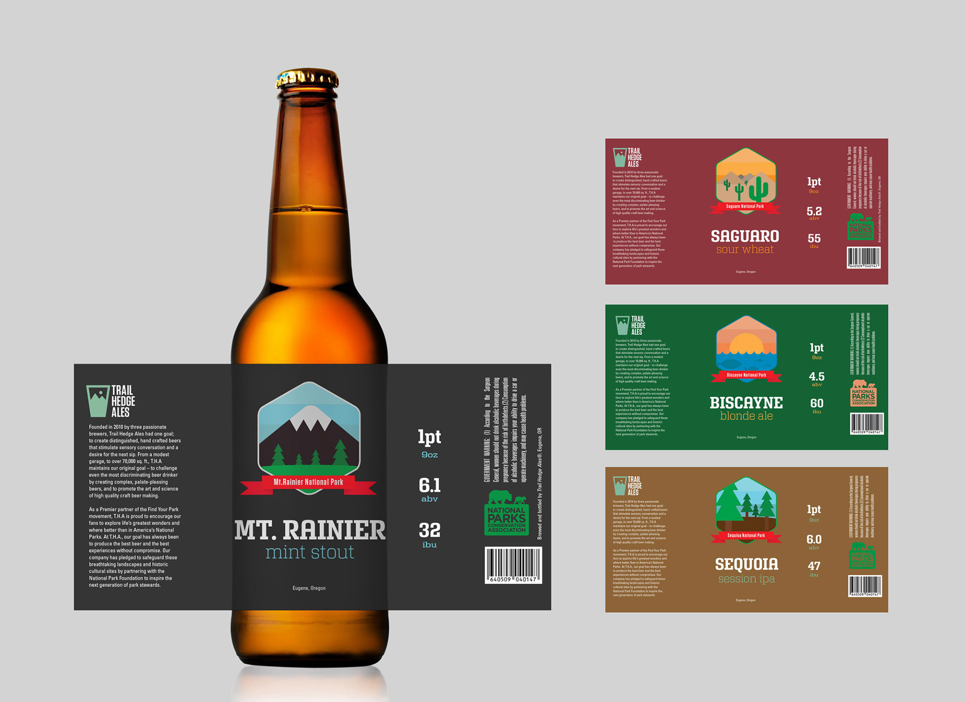 Label layouts with illustrations
