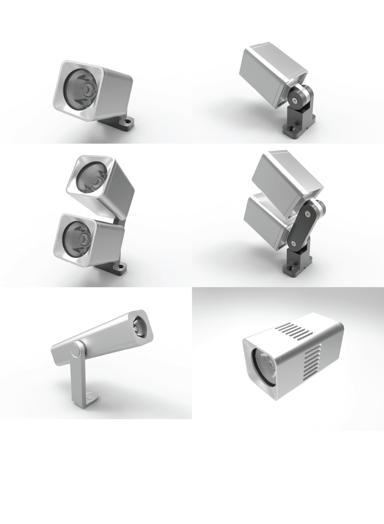 Early concepts with single axis rotation