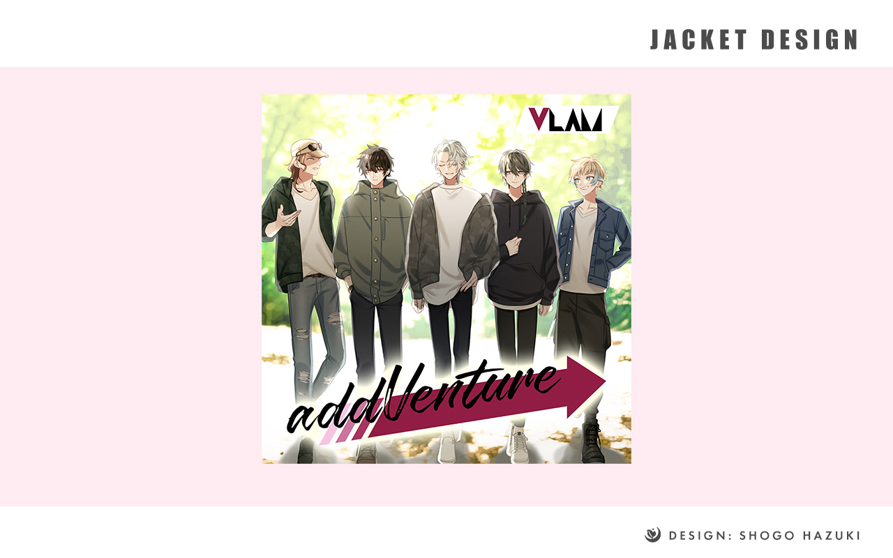 【ご依頼】V-Lam ジャケットデザイン Illustration: 宥さま