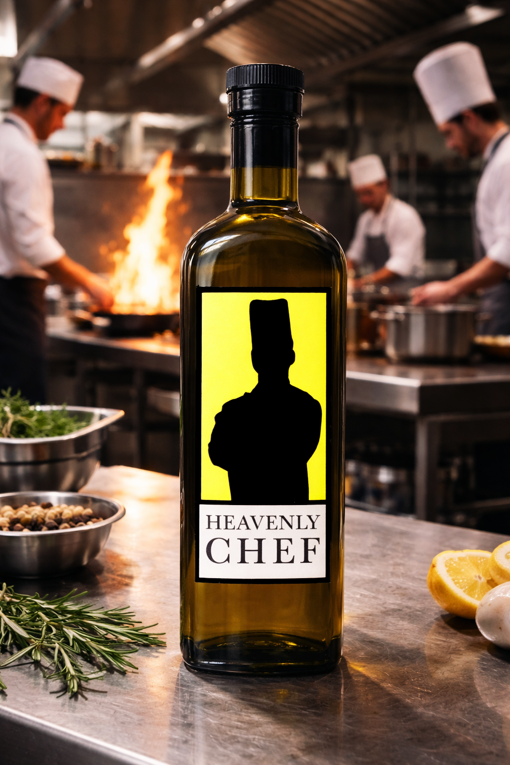 Conceptual Bottle Application. Artist's Rendering