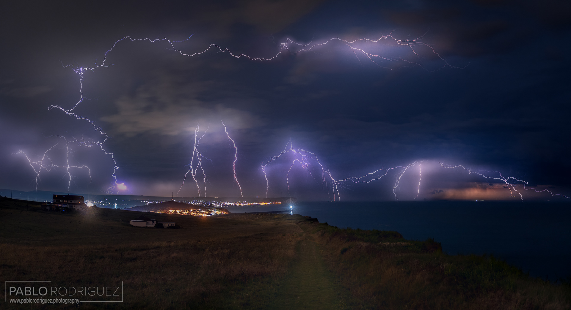 Lightning Storm, Seaford & Newhaven
