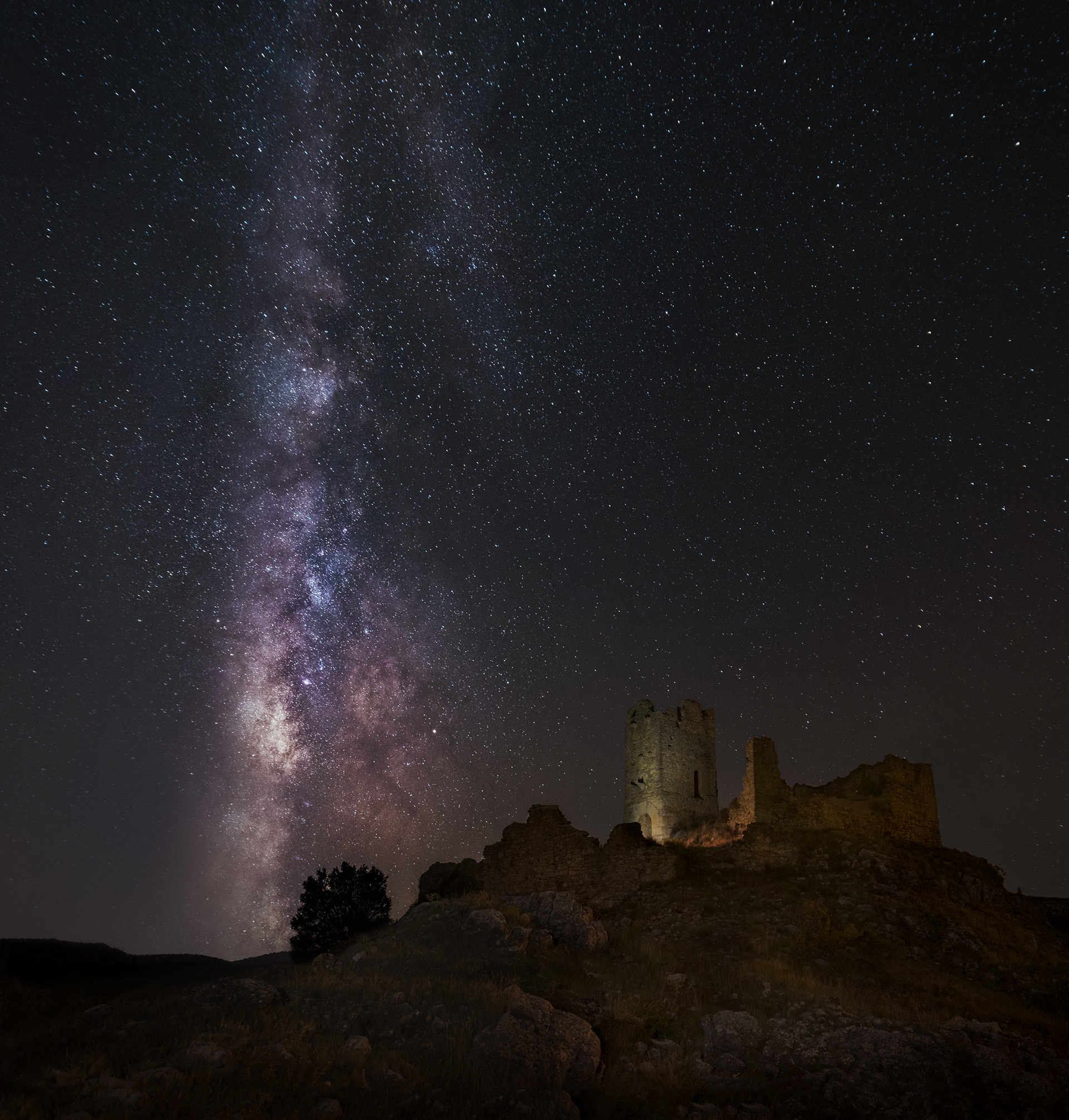 Castillo de Prada, san Agustín