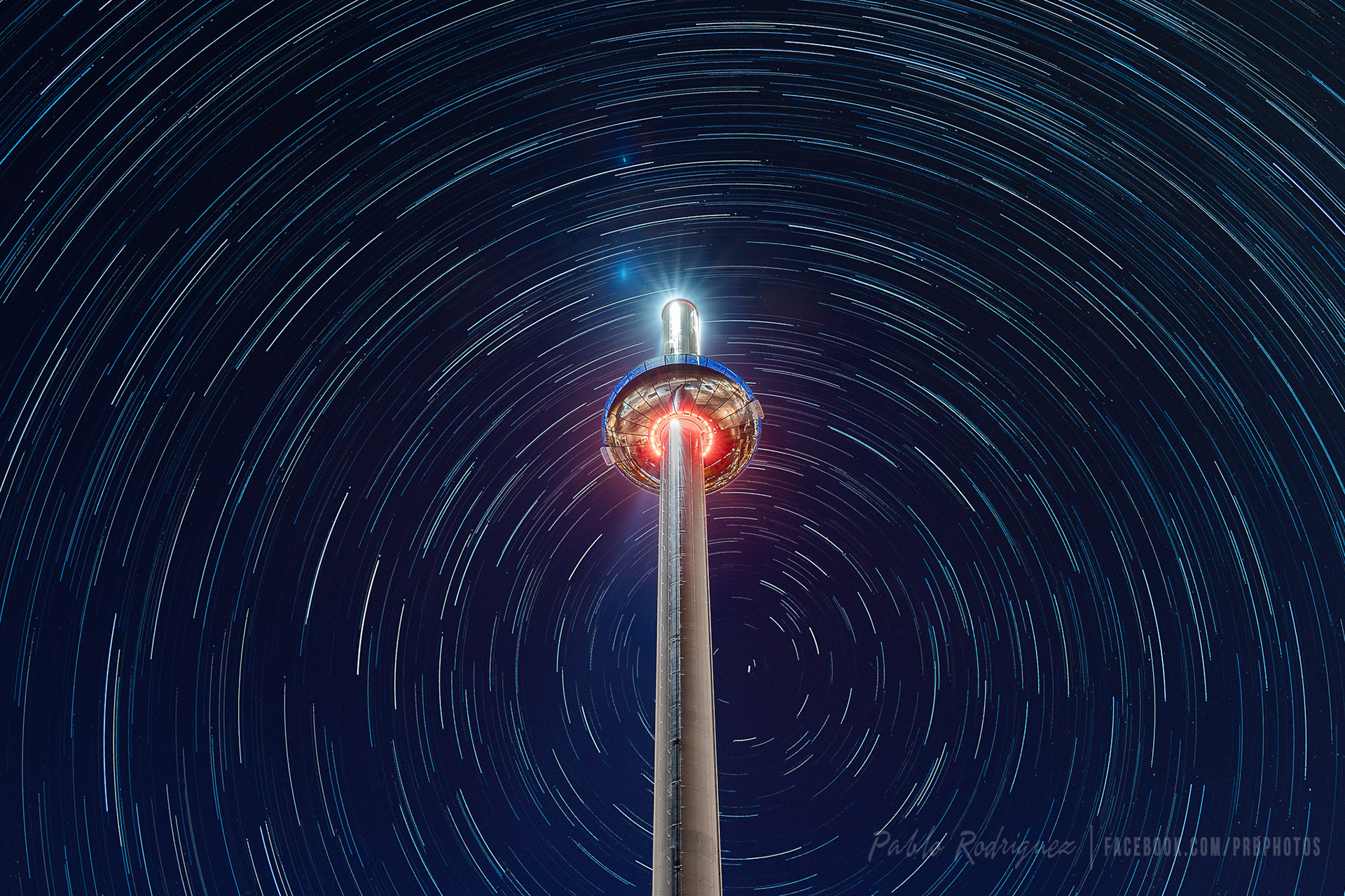 Brighton i360 Star Trails
