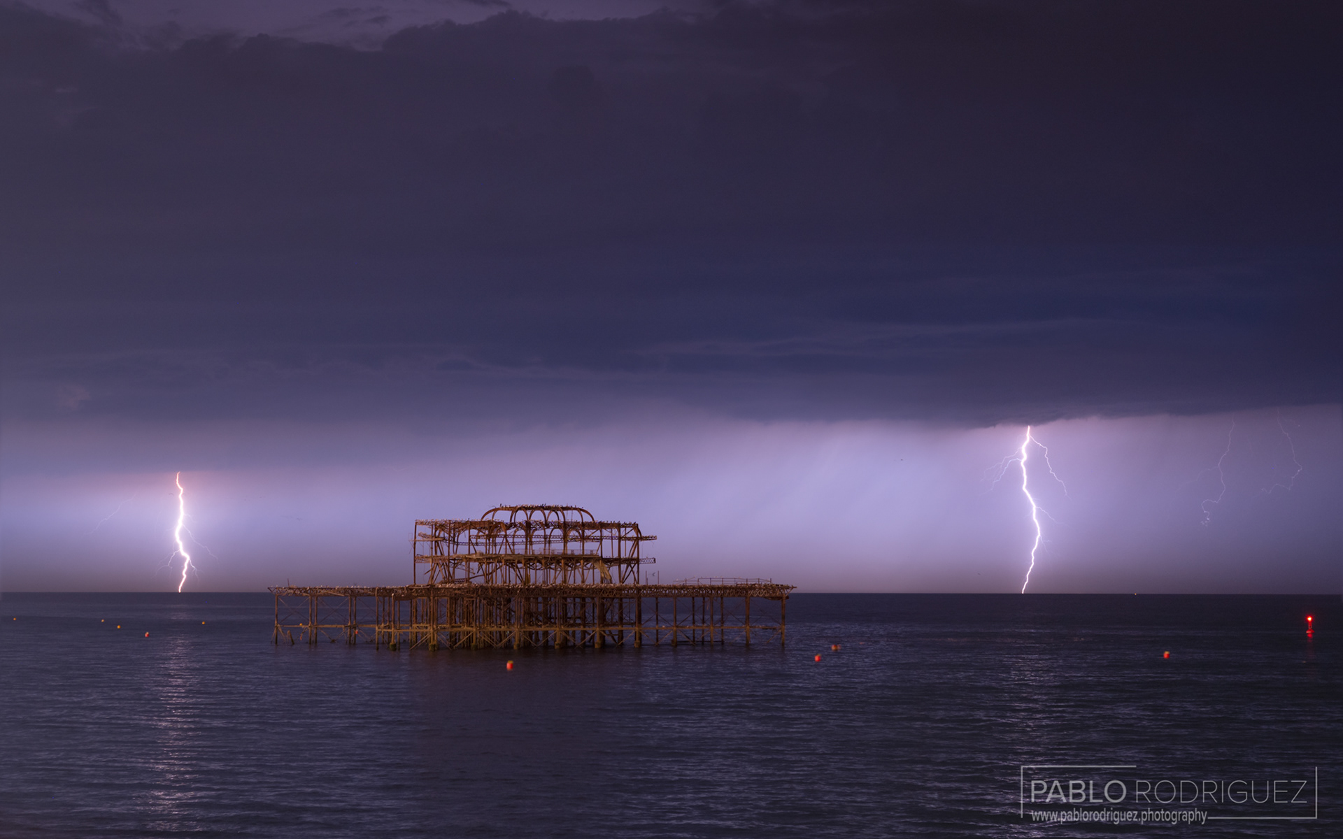 West Pier Lightning, Brighton