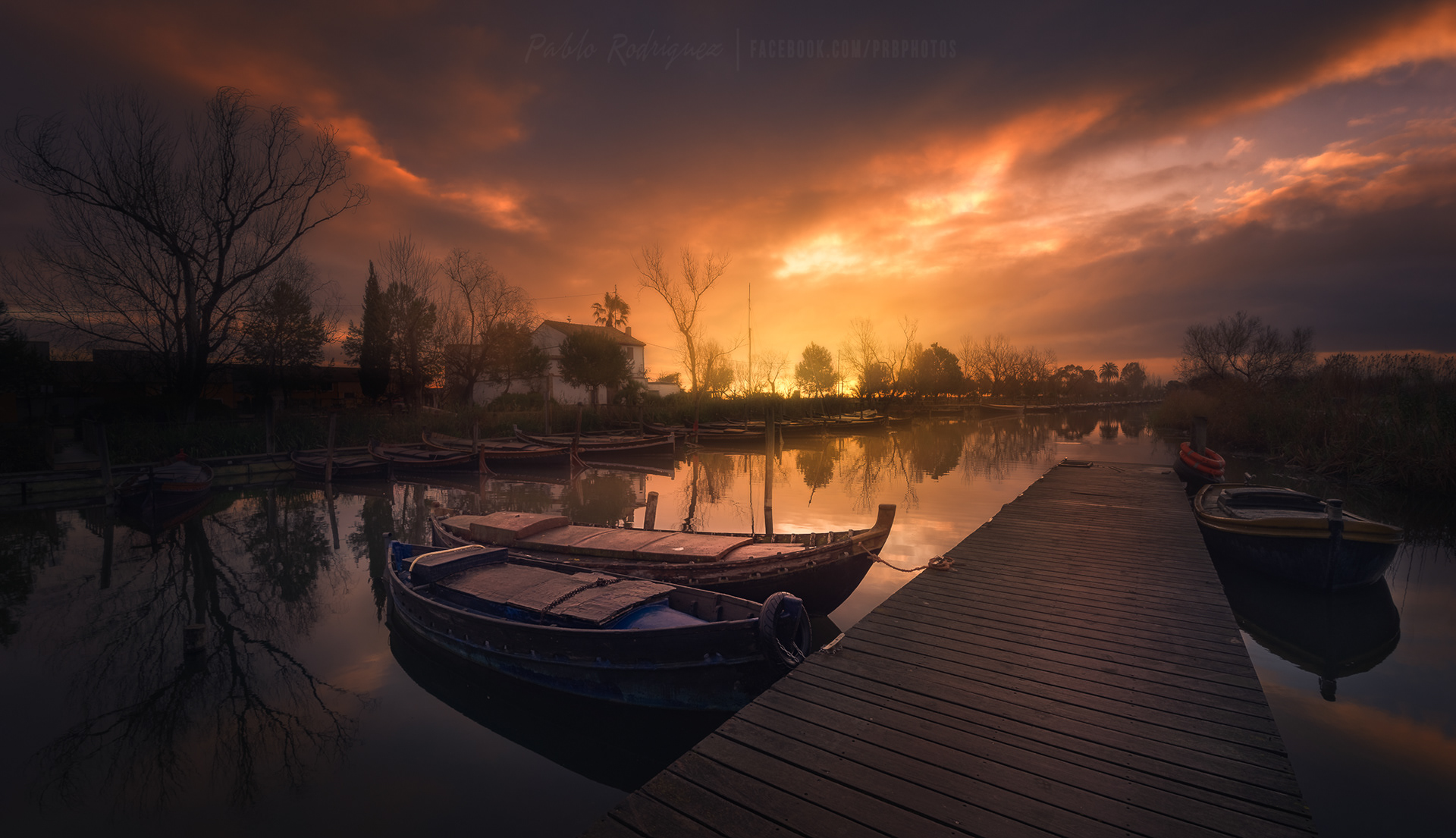 Sunrise at Puerto de Cataroja, La Albufera