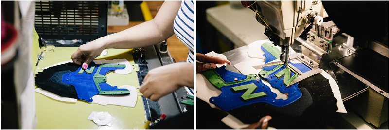 Custom Line in US factory must switch thread colors dozens of times a day