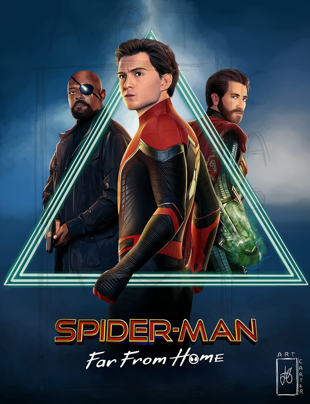 8 - Spiderman: Far From Home Poster (2019)