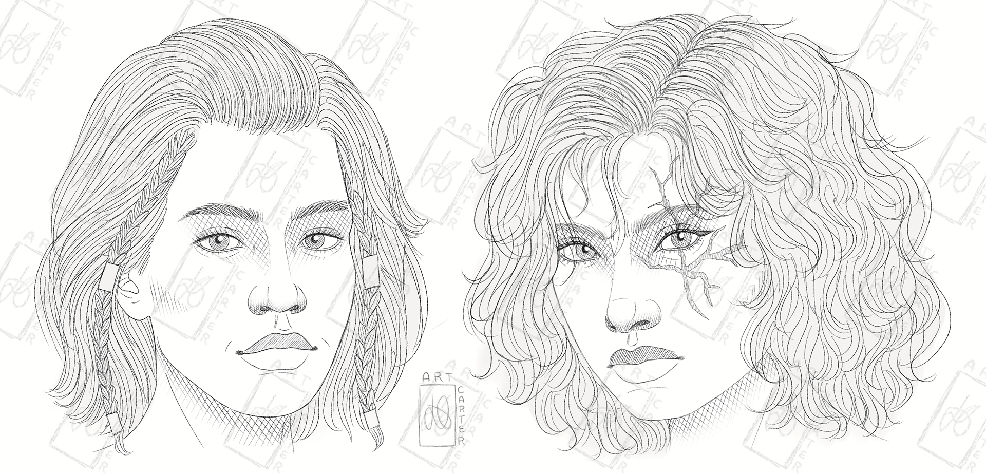 OC Portraits [Shen - Ziri]
