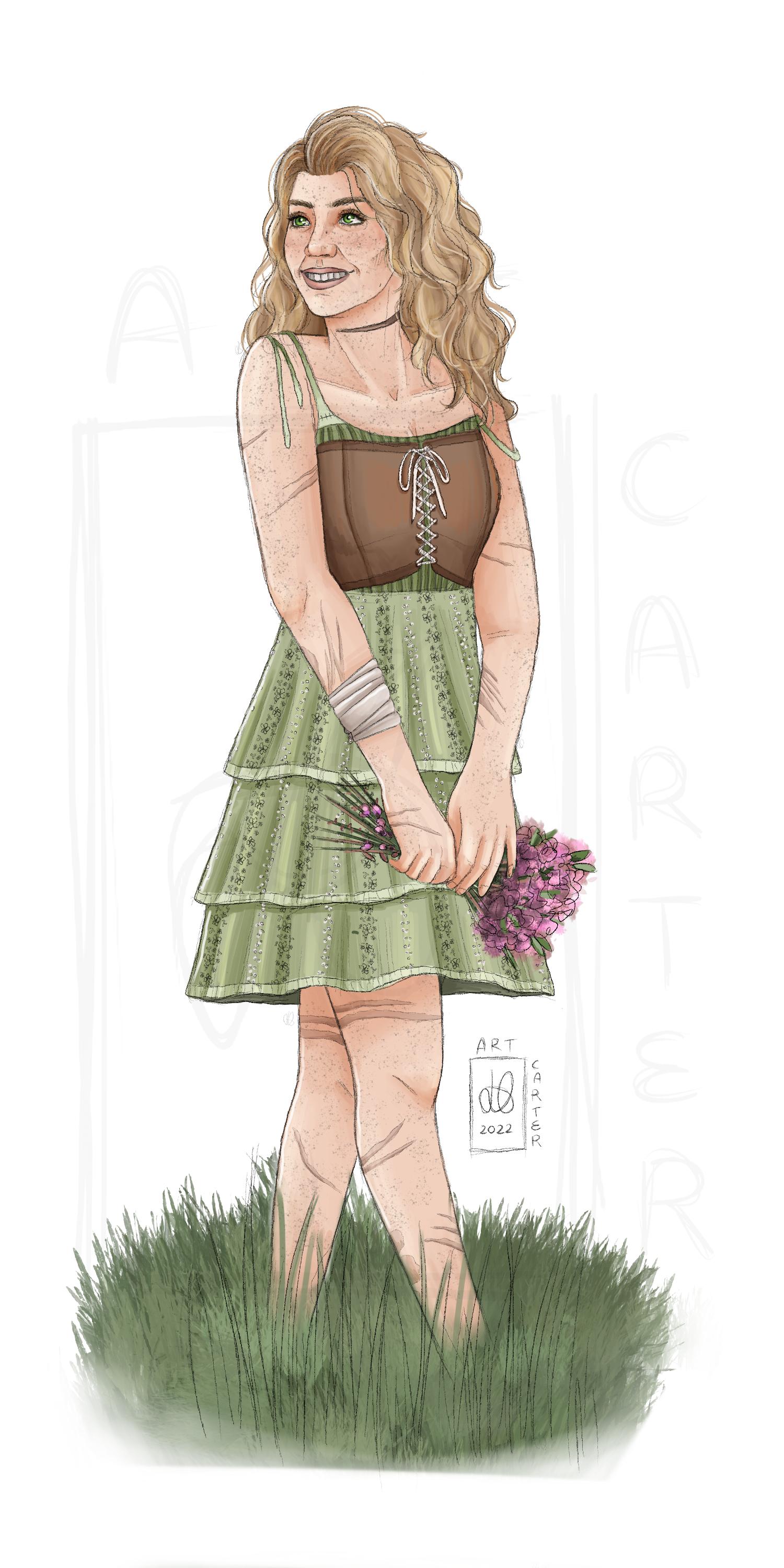 Sunshine Girl in her Sunshine Dress [Margot Durand - Attack on Titan]