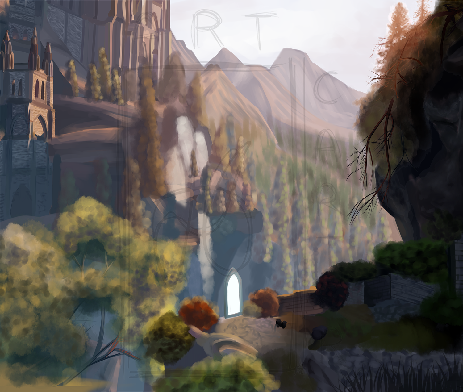 Video Game Scenery Study - Dragon Age (2018)
