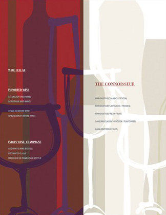 Collaterals - Menu pages