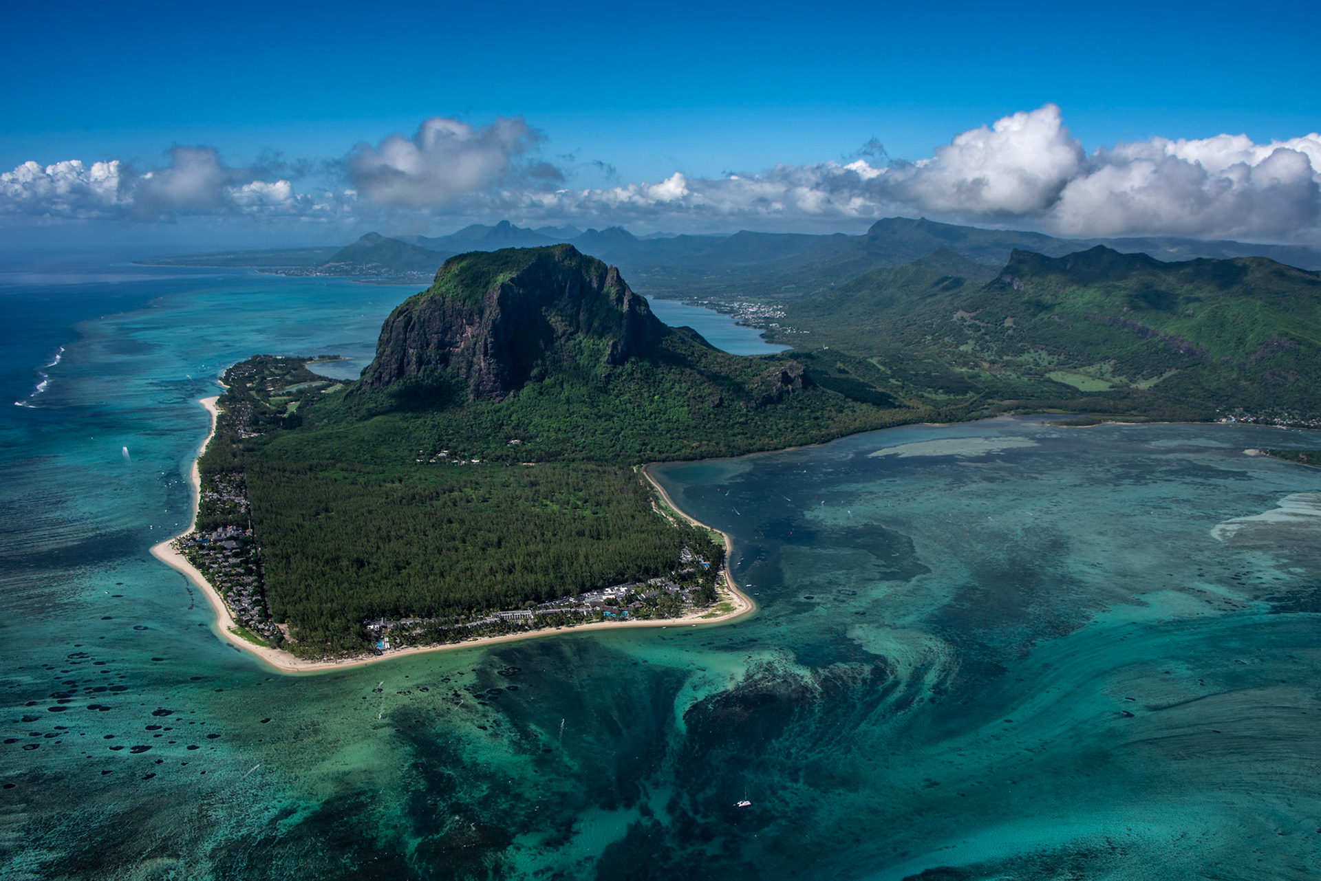 Underwater Waterfall