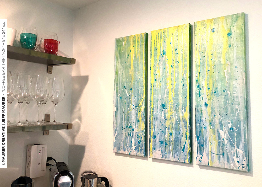 Can you picture this at your coffee bar in your home or business?! If so, please contact Jeff Maurer / Maurer Creative, as this is available for purchase.
