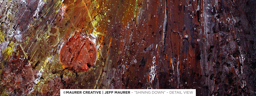 Metallic inks shown here create an illusion of more depth and a feeling of wonder, providing an etherial nature to the work.