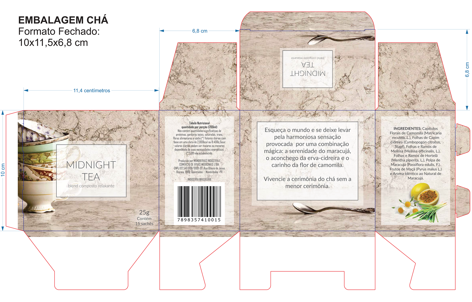 2018 - Inicialgraf Curitiba, Brazil Food Tray - Dieline, Production and Photography by Carla Sarmento  