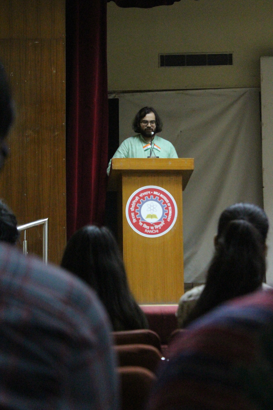 Pavitra Verma gives awards acceptance speech at Birla Institute of Technology (BIT)