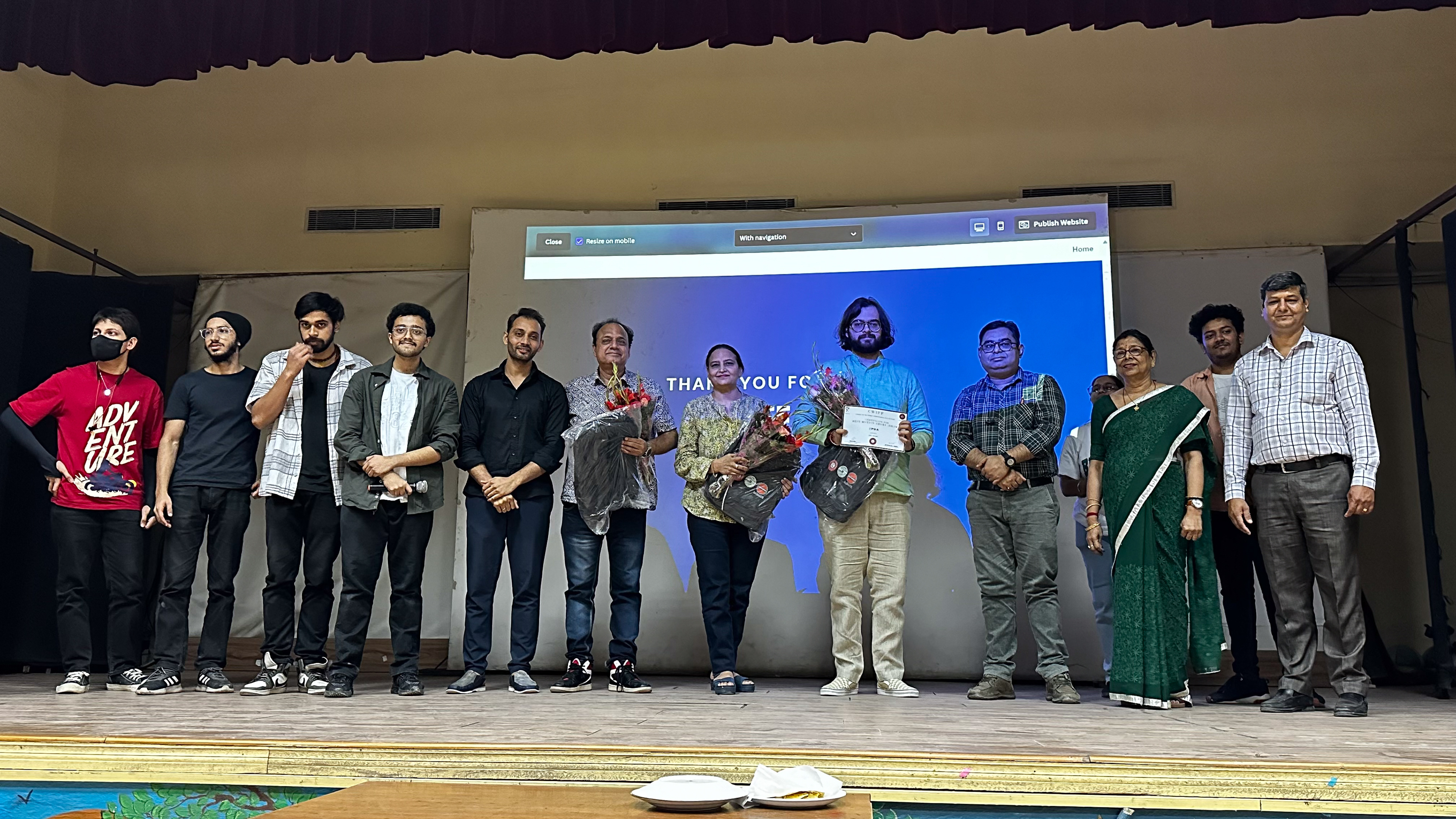 Pavitra Verma, Anil Kumar and Indu Bala receive awards for IPSA from the Staff at BIT.