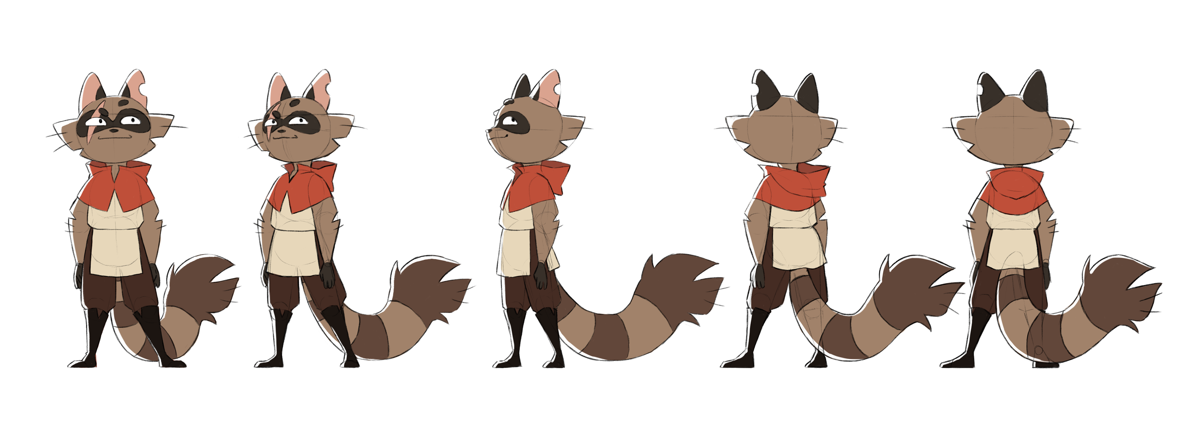Character Design by Jonathan Abbaszadeh, Modelsheet by me