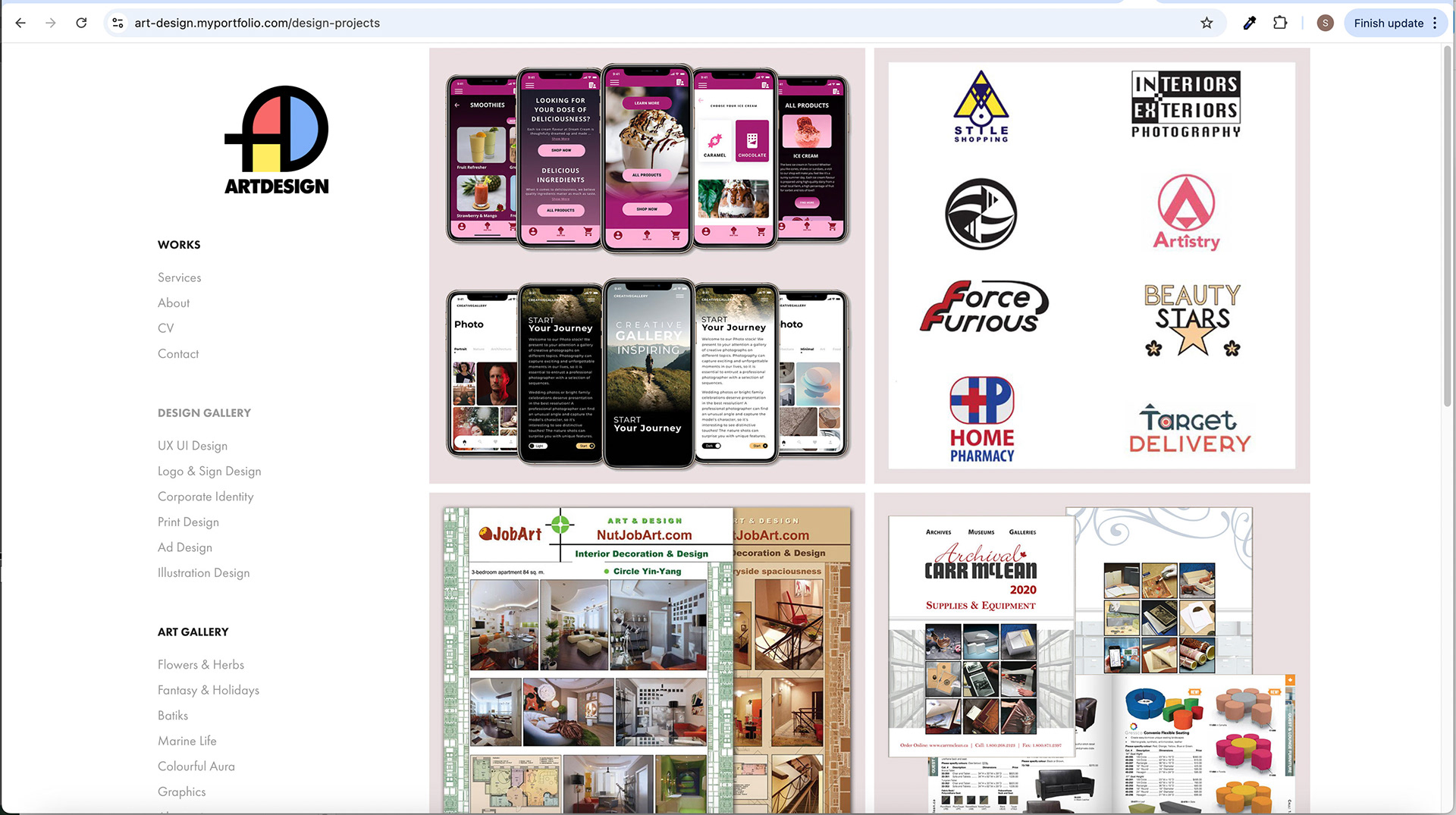 DESIGN GALLERY Screen