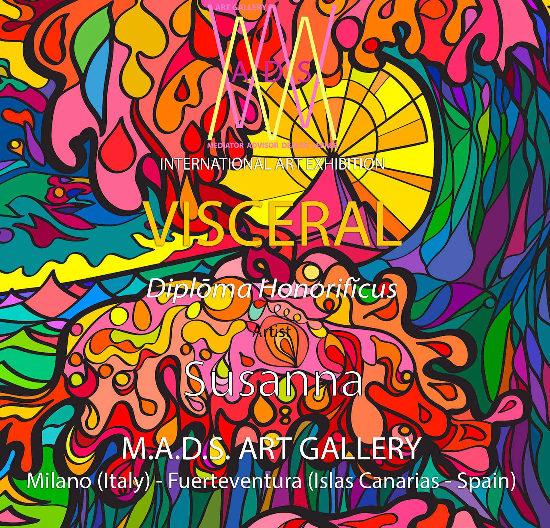 The International Mixed Reality Art Exhibition Visceral participant has been awarded a Diploma.