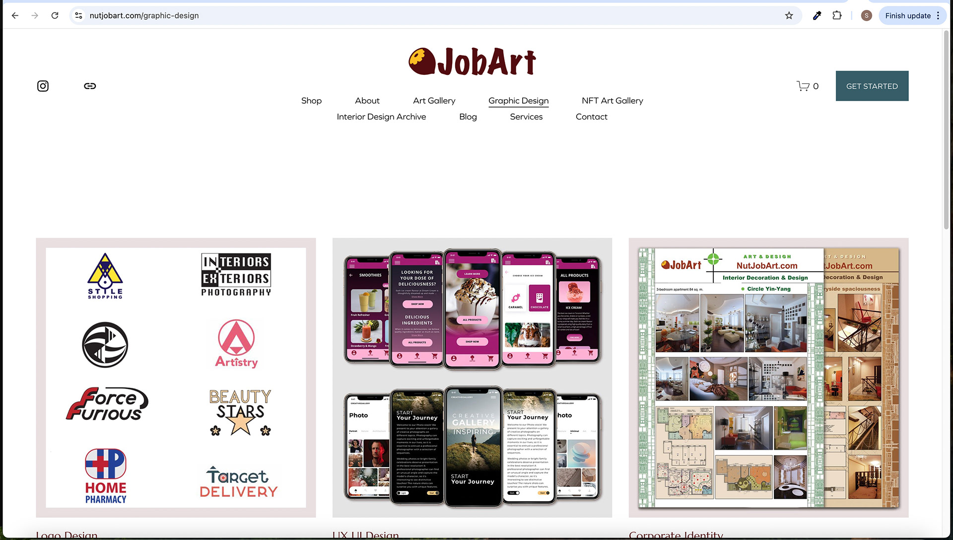 Design Gallery Screen
