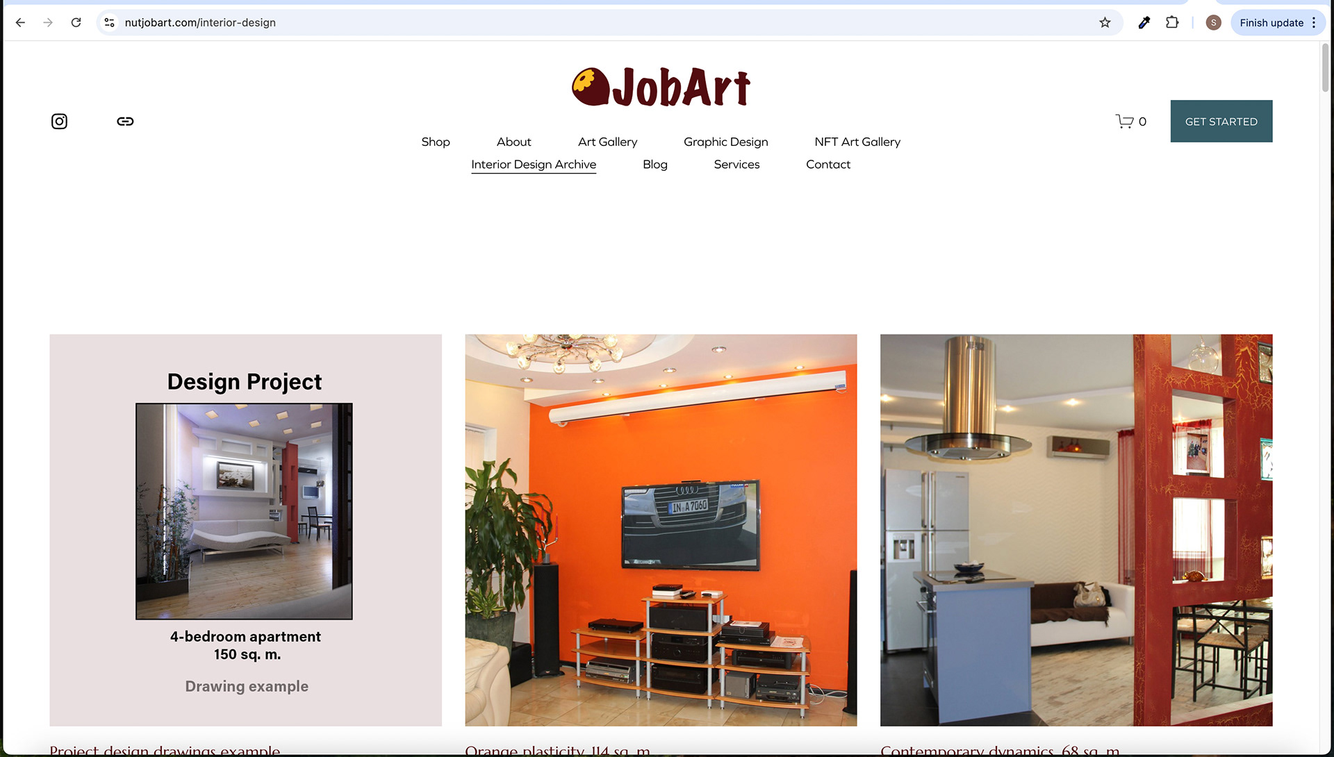Interior Design Archive Design Screen