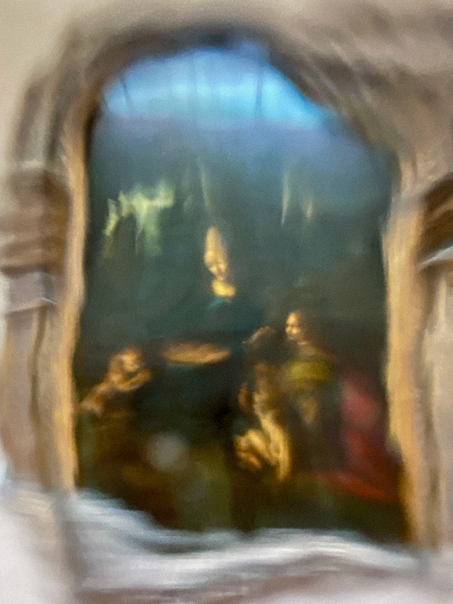 Virgin of the Rocks by Da Vinci