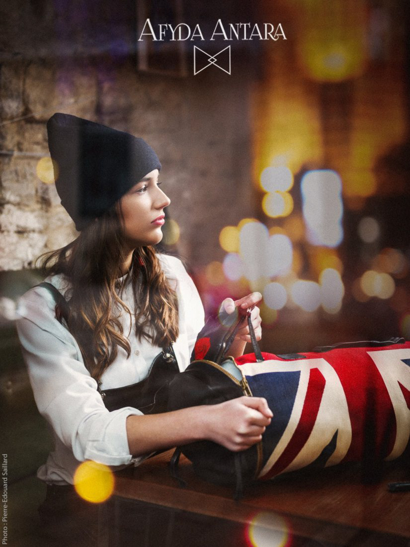 Campagne pour le bonnet FRENCH et la pochette HEX par AFYDA ANTARA