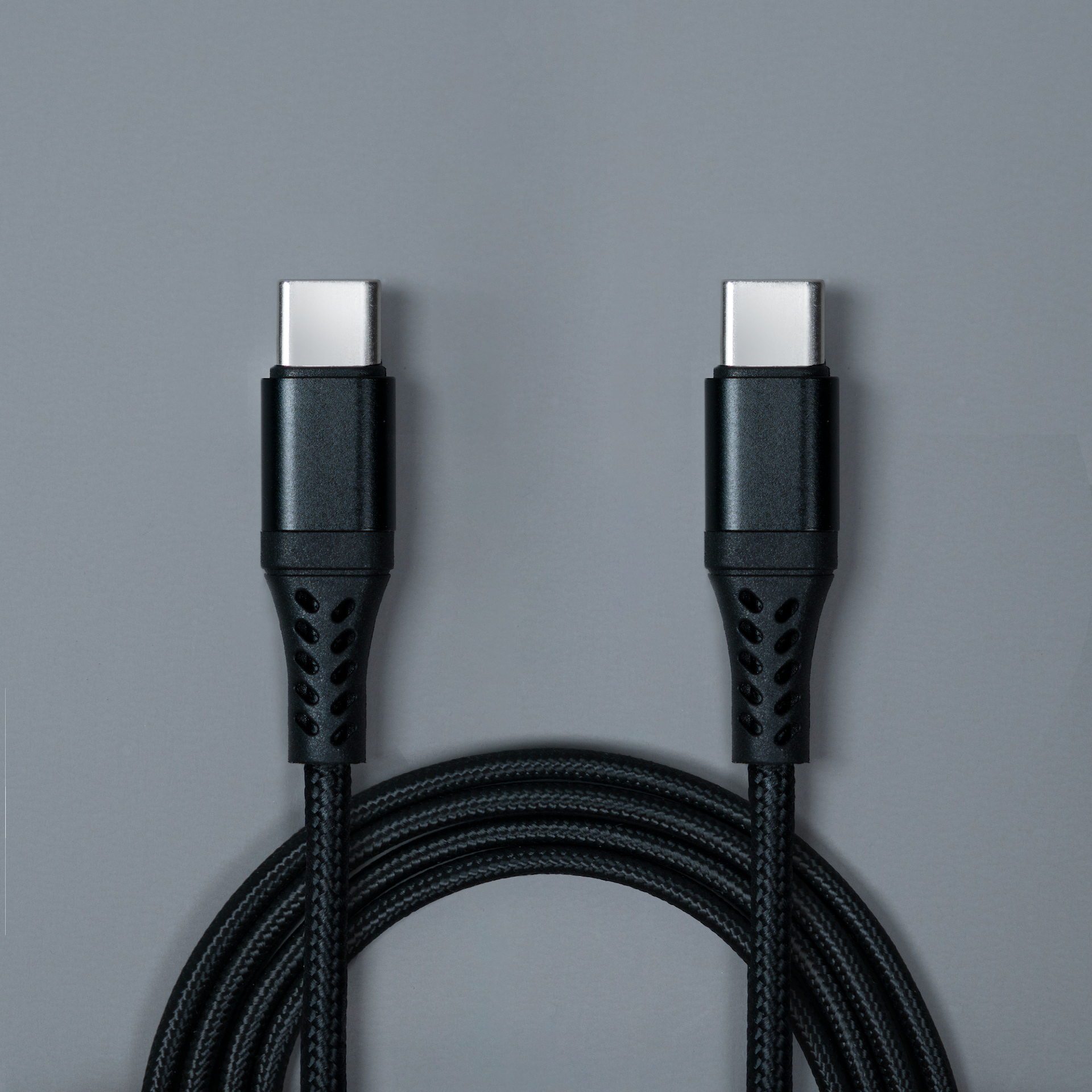 Type-C to Type-C Braided Cable (1m)
