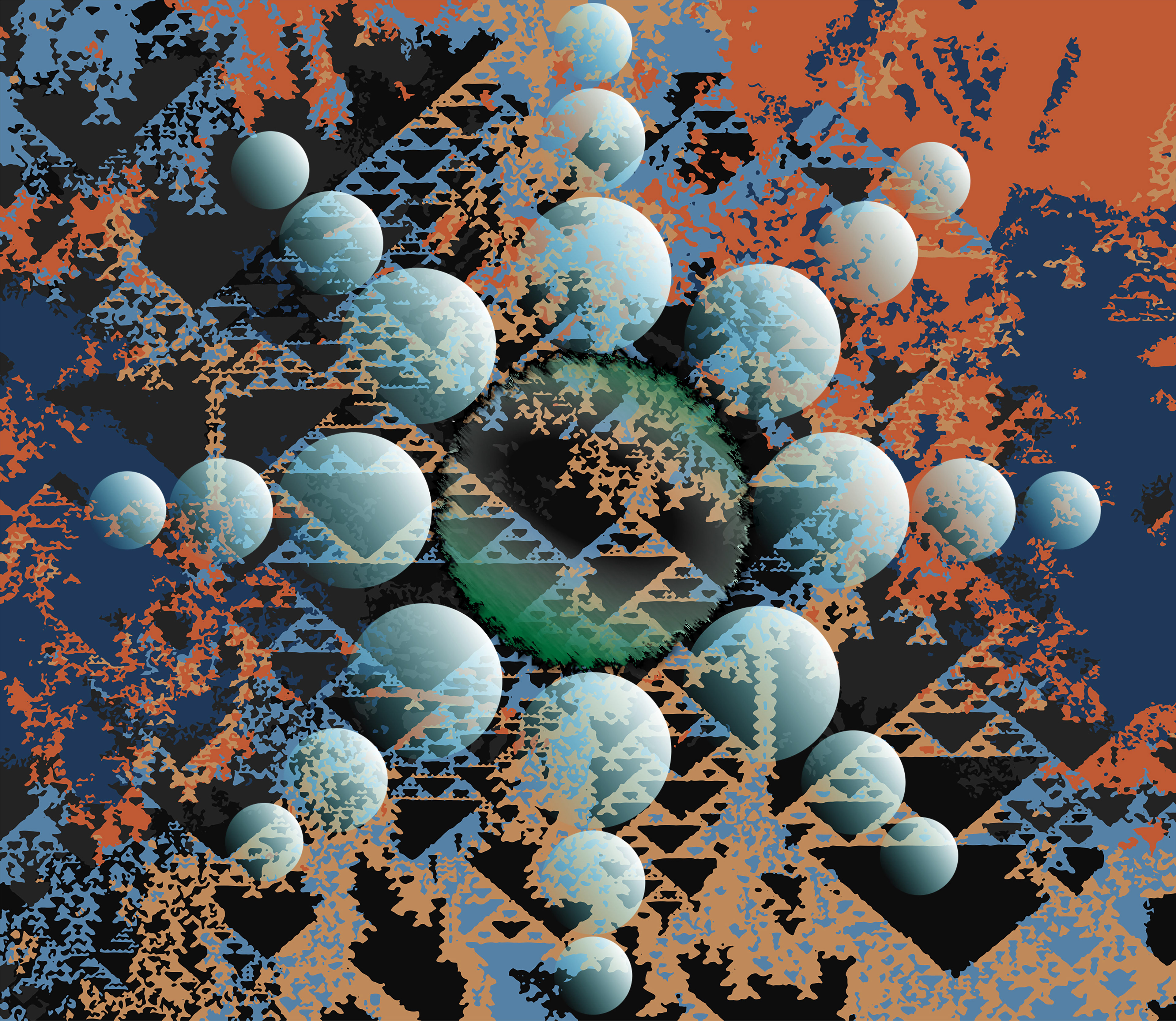 Photoshop Adaptation of Cellular Automata
