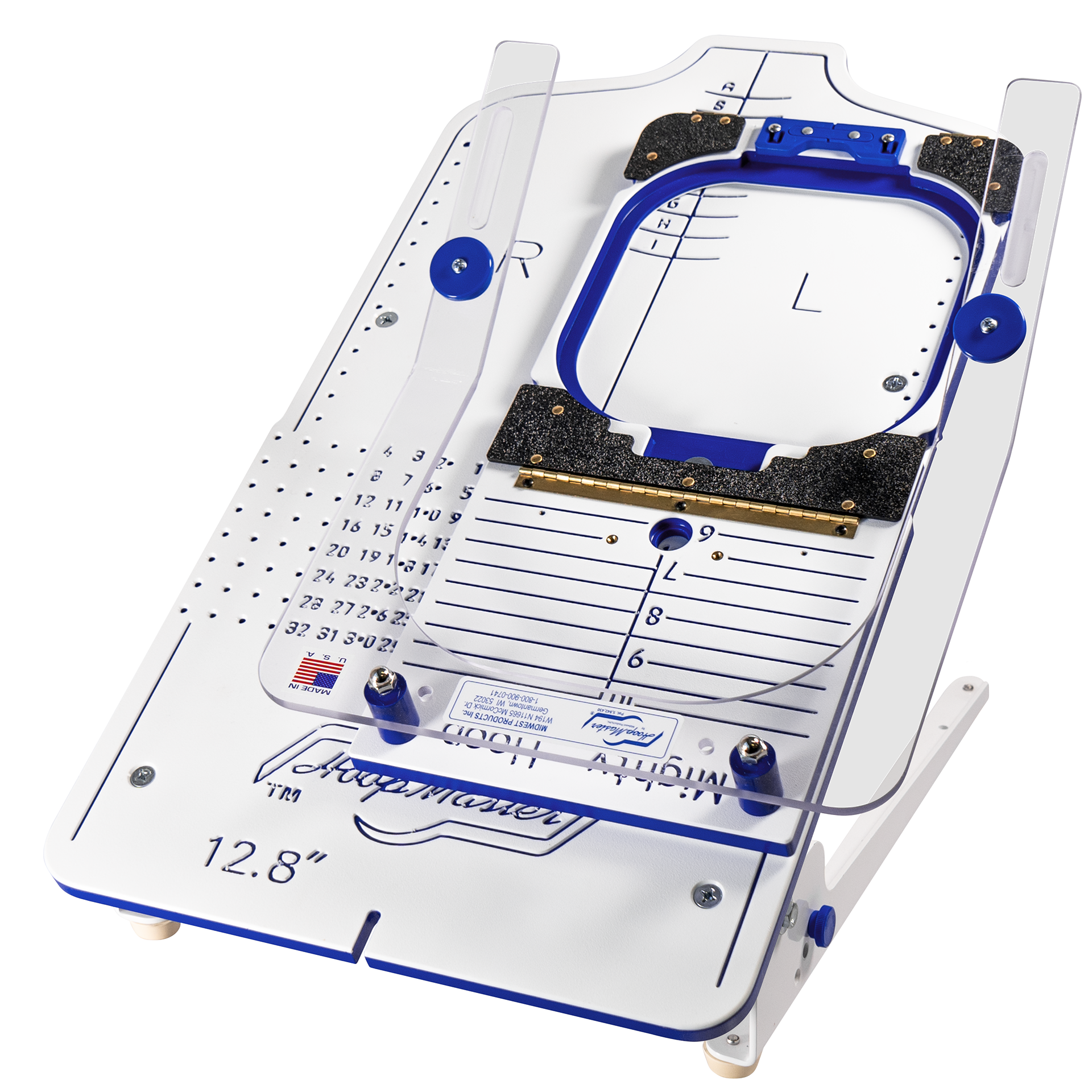 5.5" Mighty Hoop™ on right side of HoopMaster™ Medium Station