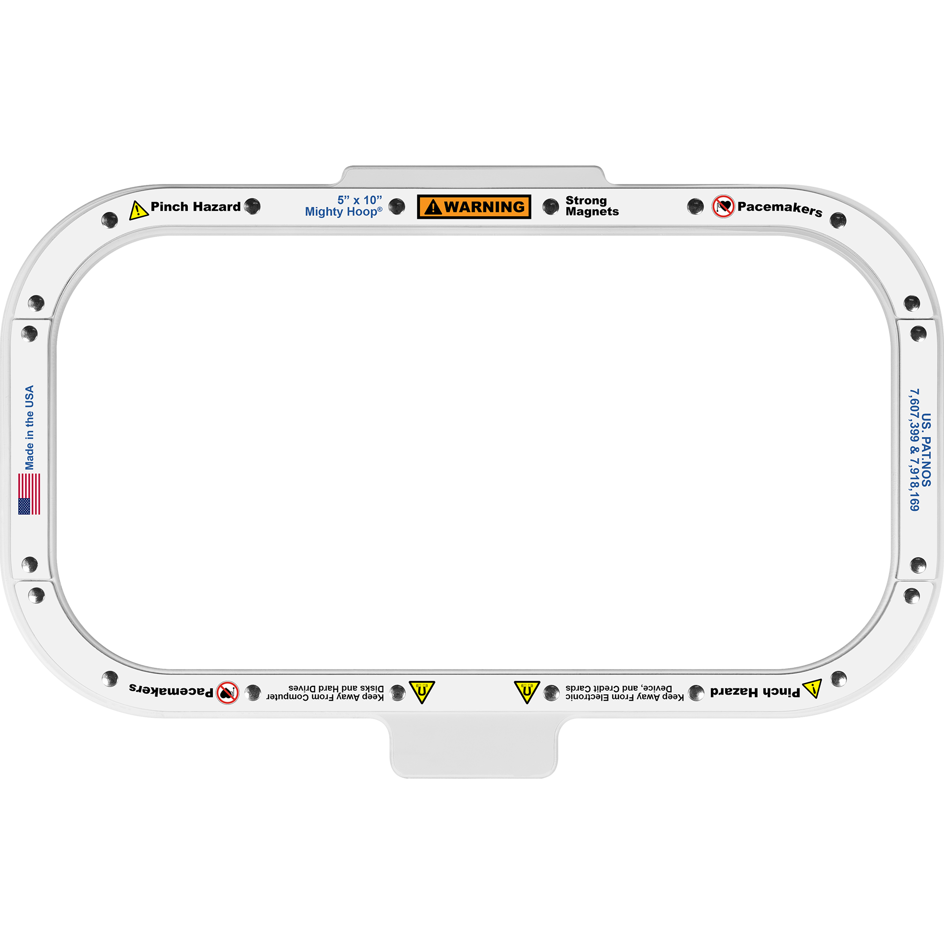 5 x 10" Mighty Hoop™ Weak Bottom Ring