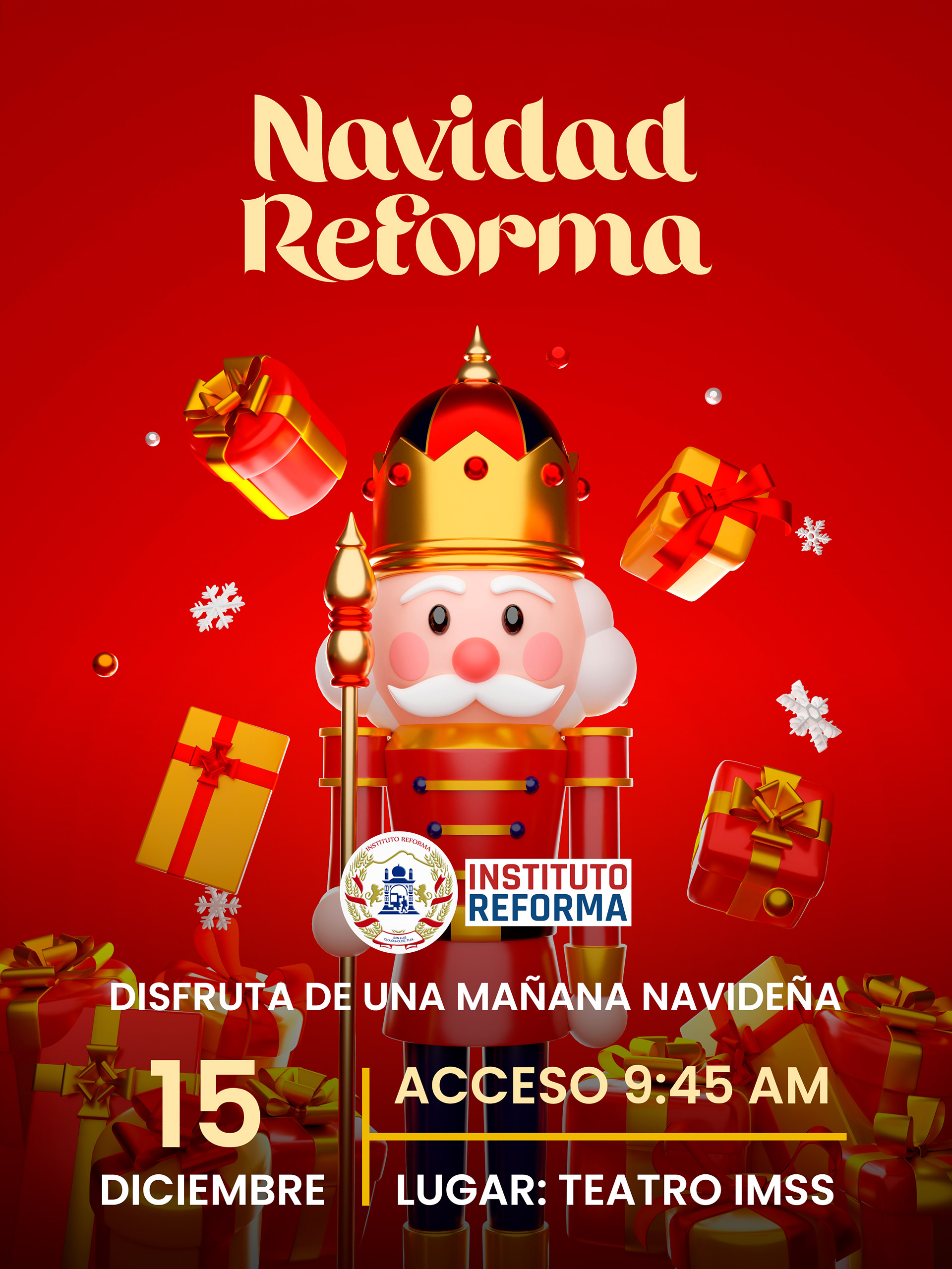INVITACIÓN NAVIDAD REFORMA