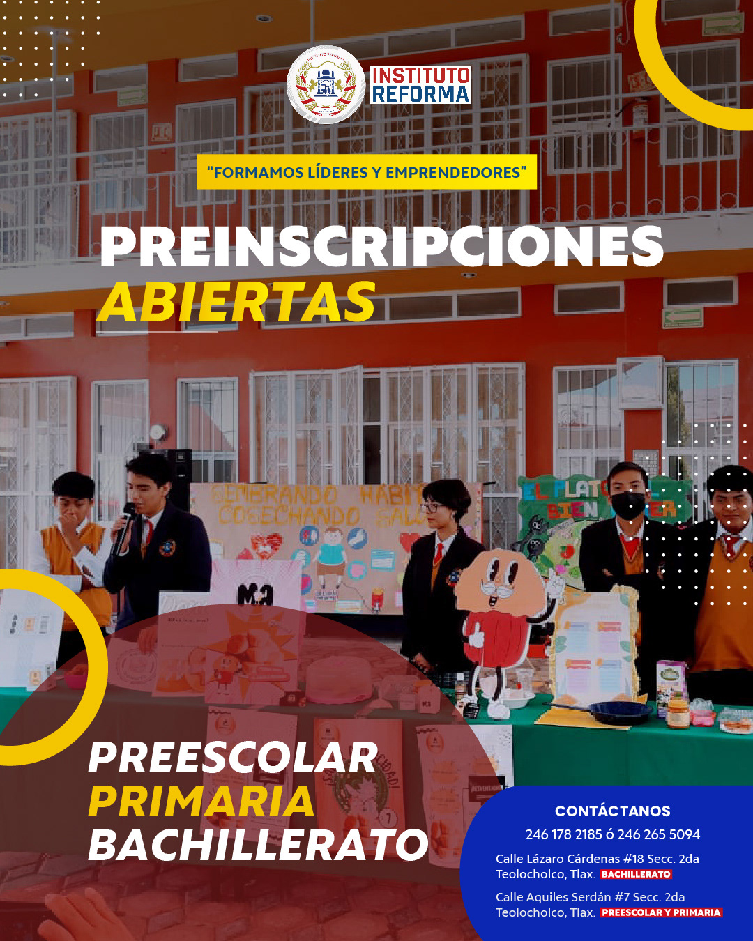POST CAMPAÑA PREINSCRIPCIONES