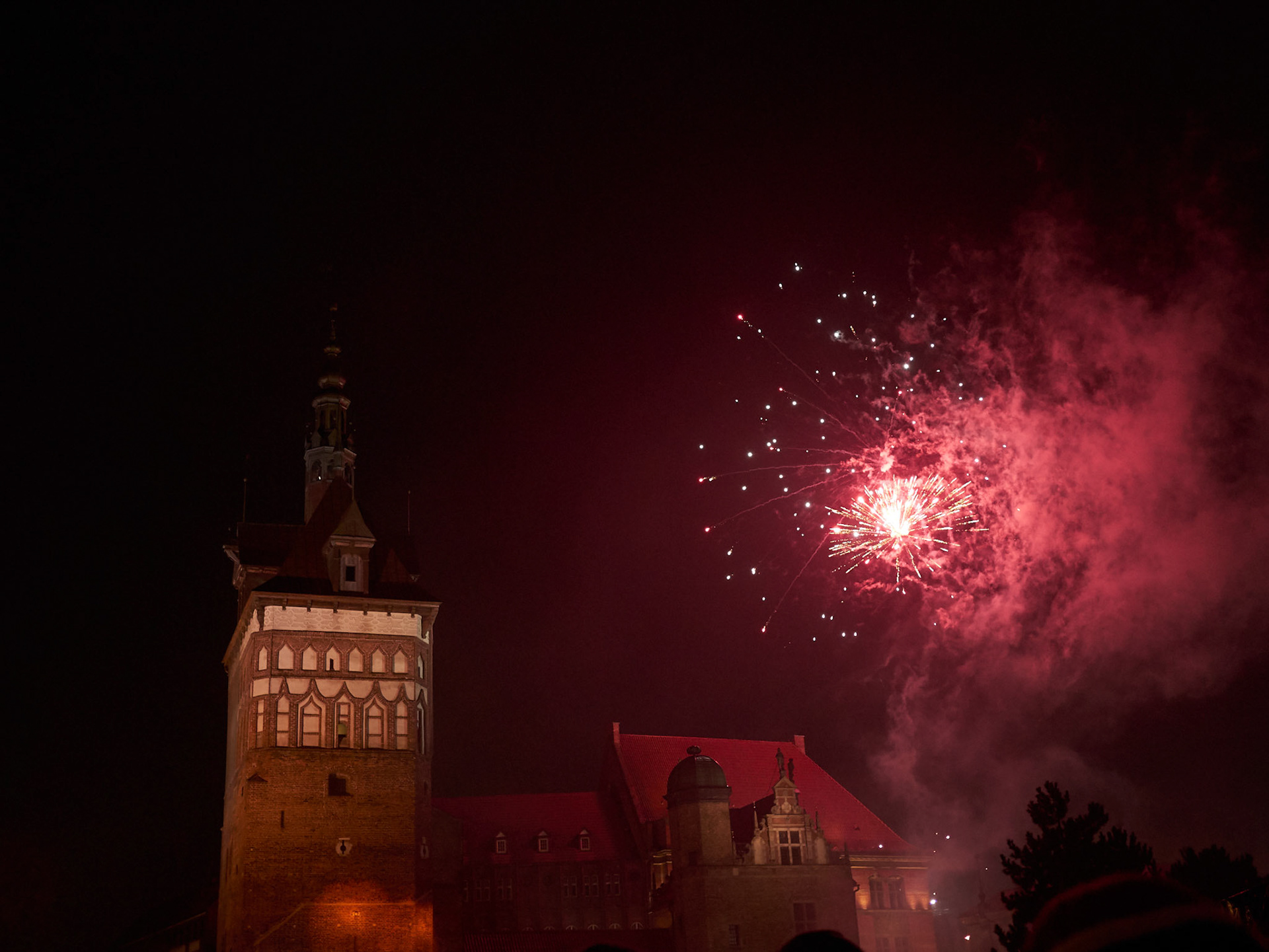 Feux d'artifices improvisés