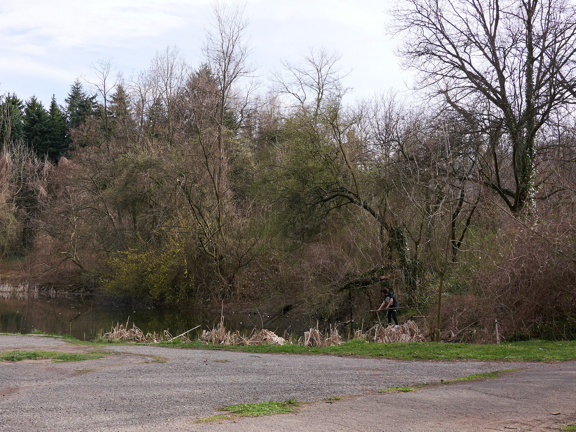 Le parc ... qui permet de pêcher