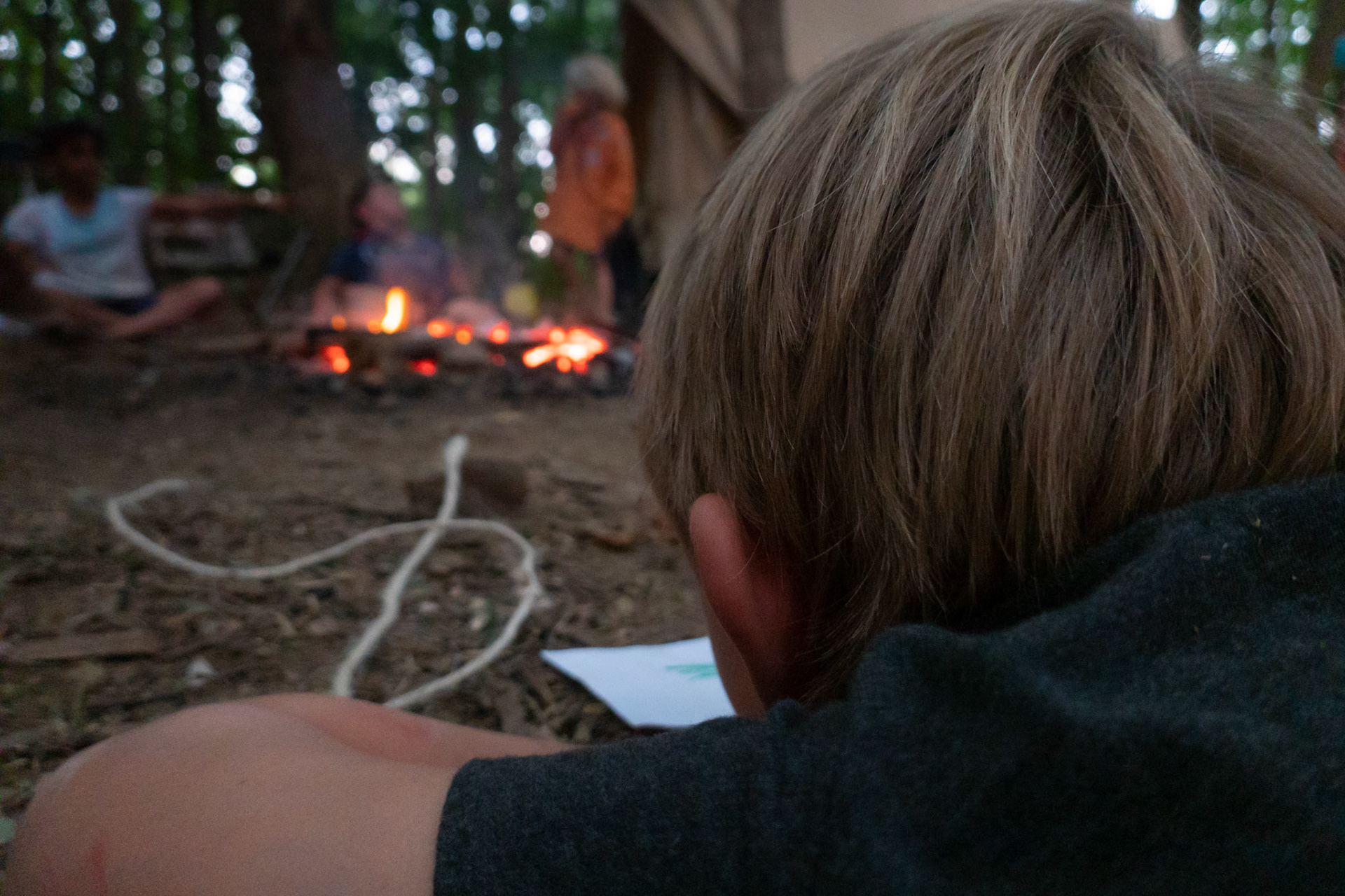Dernier feu de camp, tristesse infinie