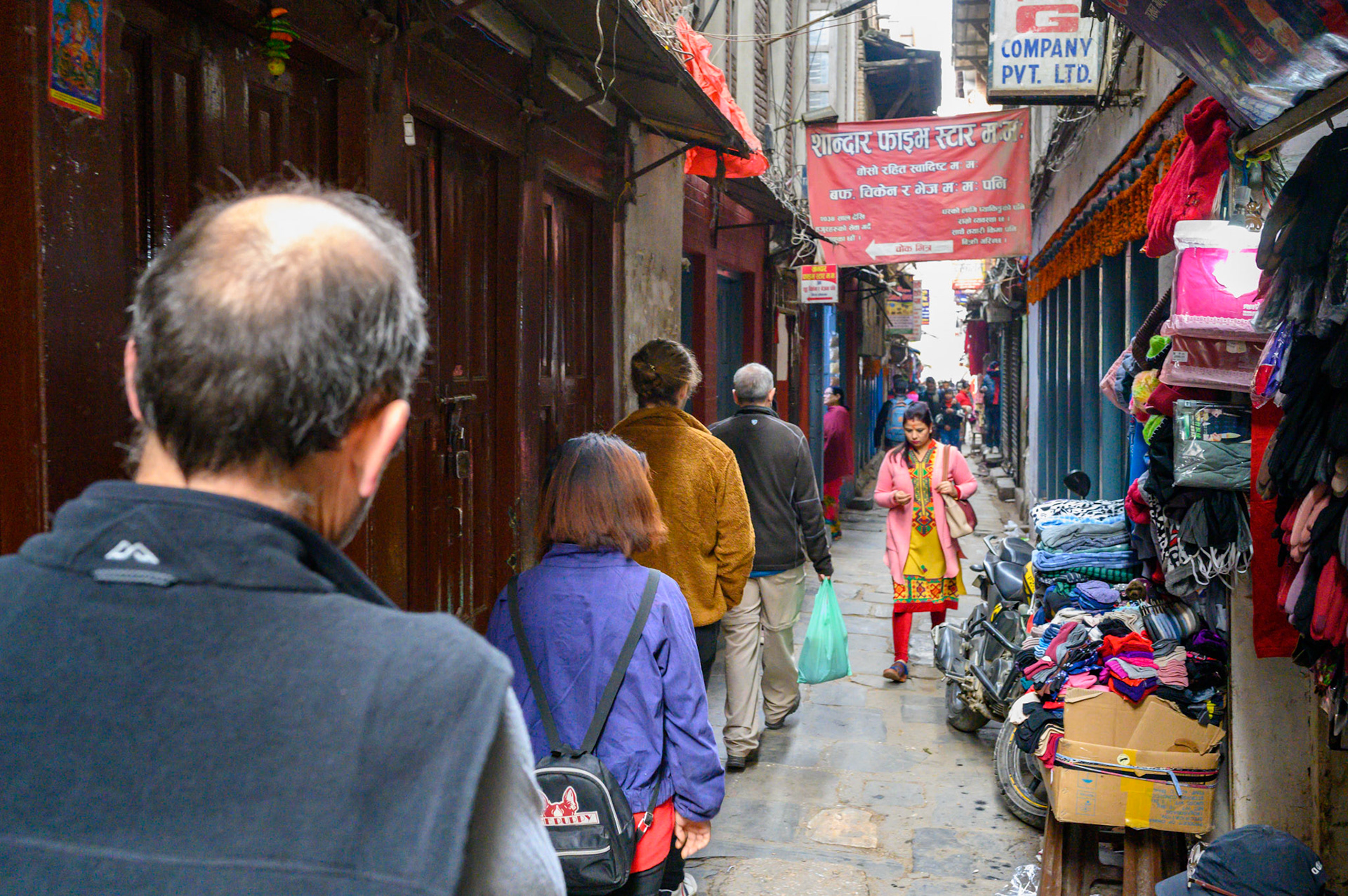 Justin, Max, and Pete in Kathmandu