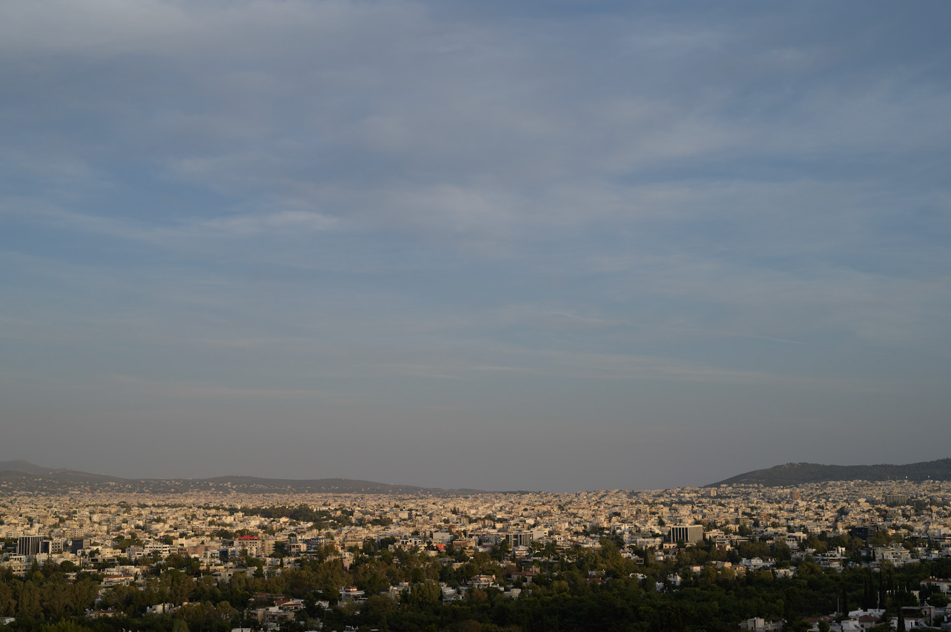 From the Filothei Hill above Olympic Park